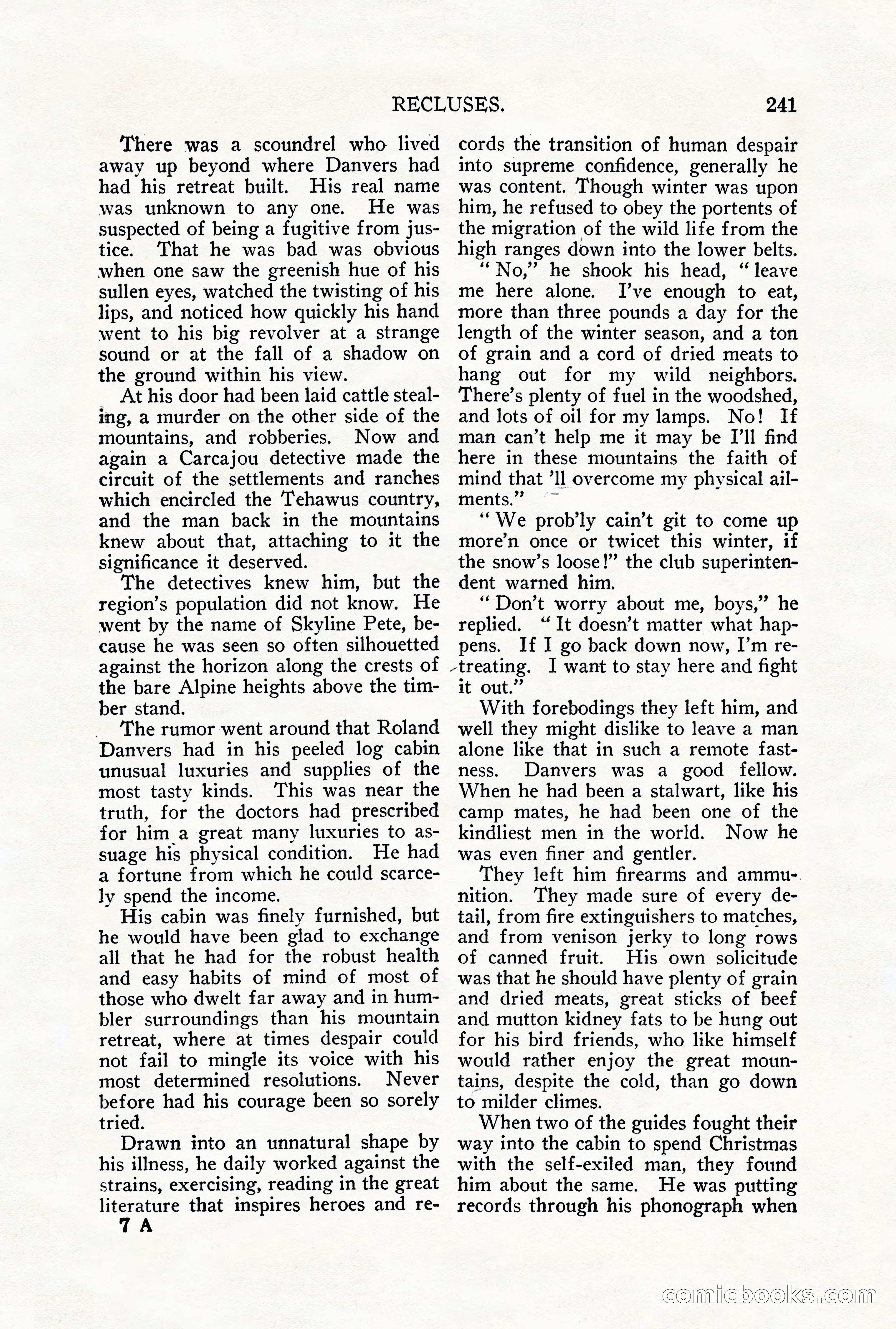 Argosy All-Story Weekly, September 29, 1928 — page 99 of 148
