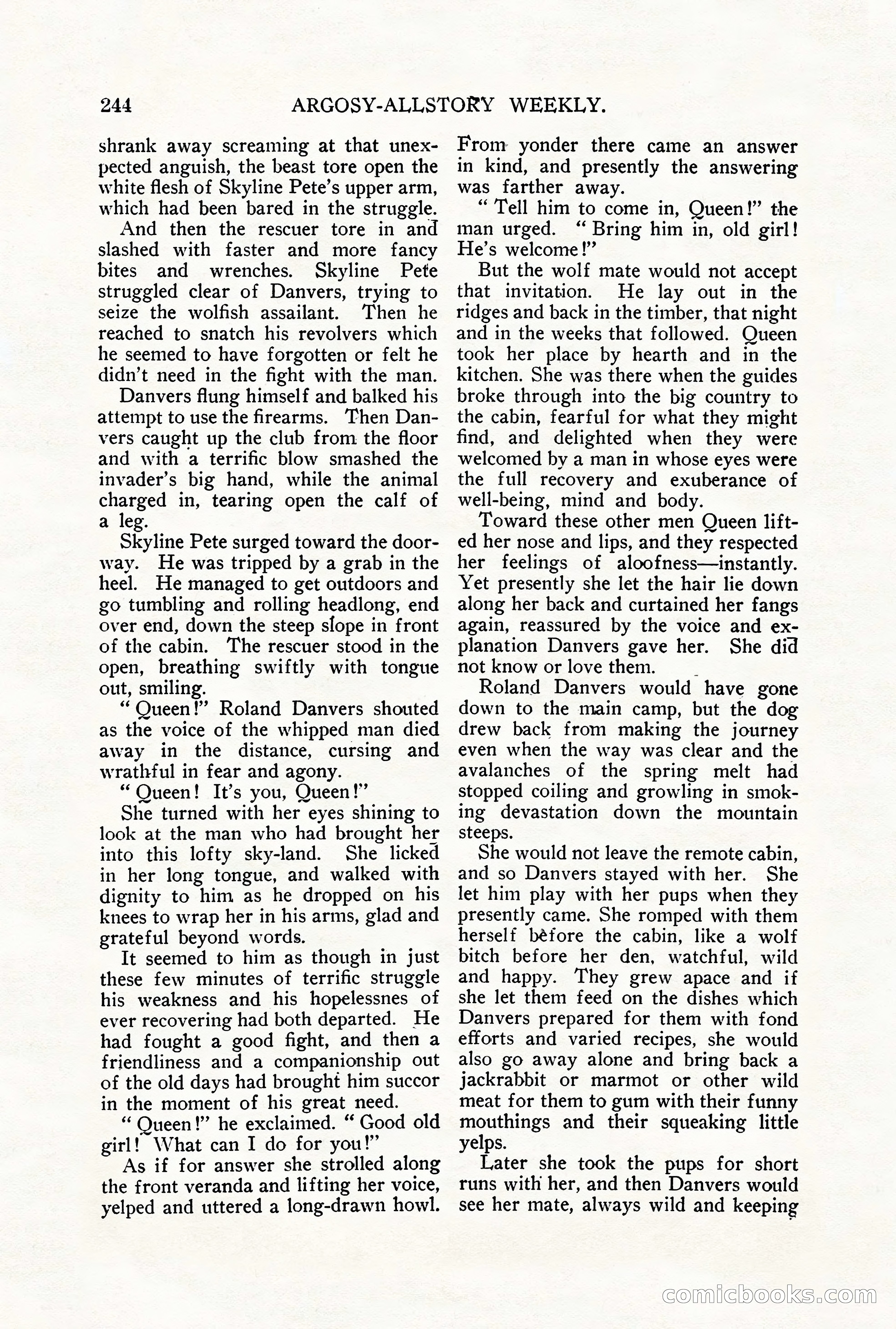 Argosy All-Story Weekly, September 29, 1928 — page 102 of 148