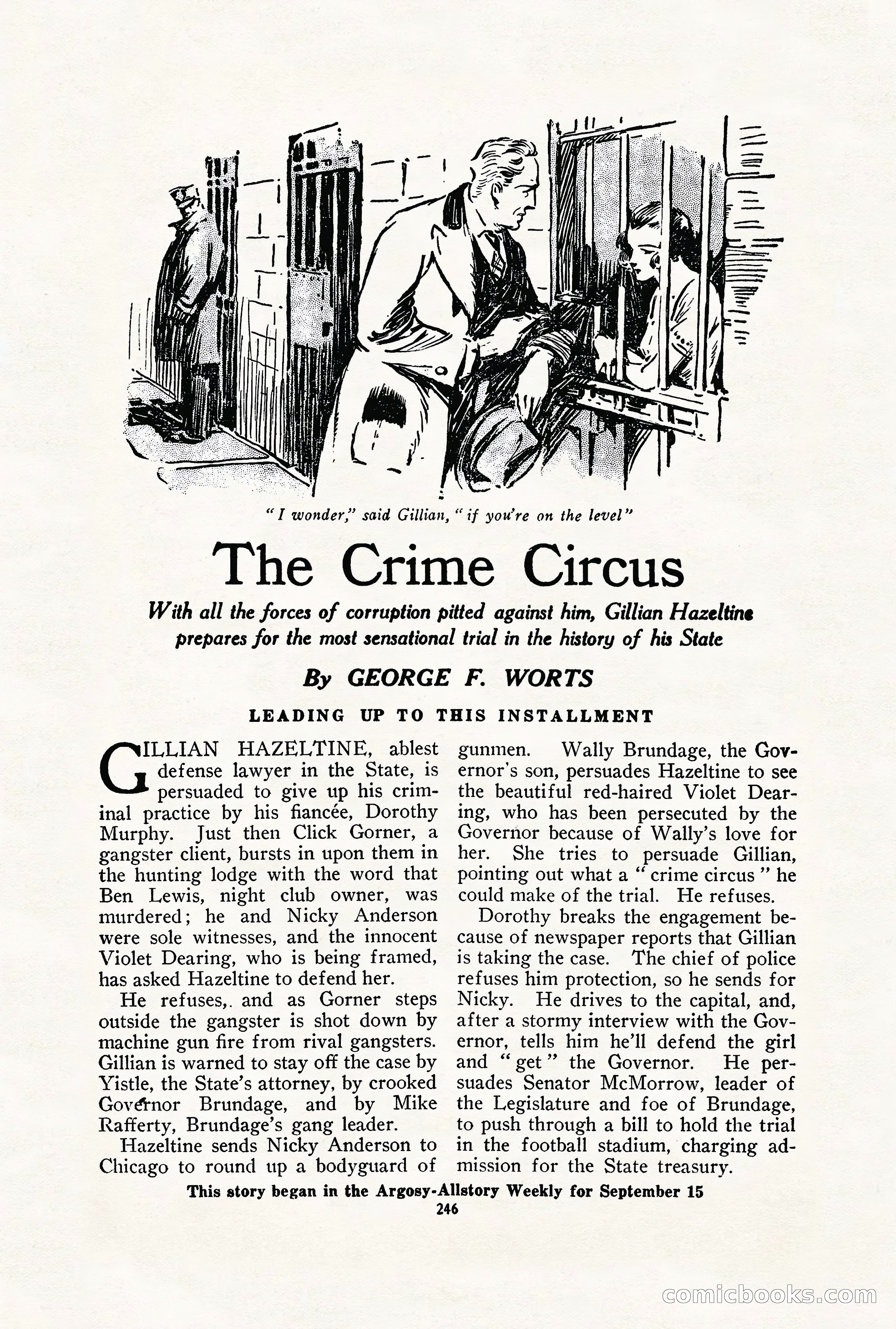 Argosy All-Story Weekly, September 29, 1928 — page 104 of 148