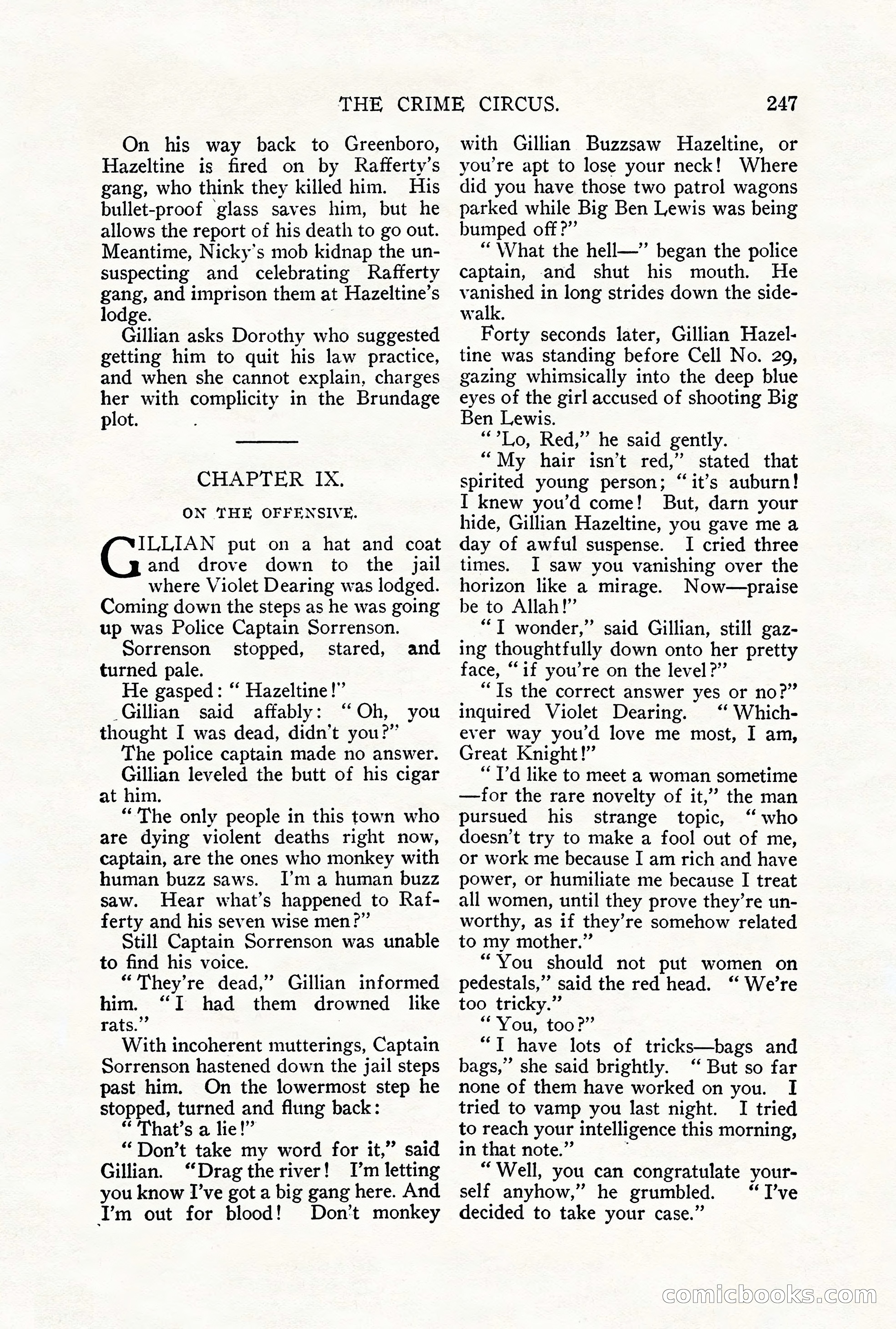 Argosy All-Story Weekly, September 29, 1928 — page 105 of 148