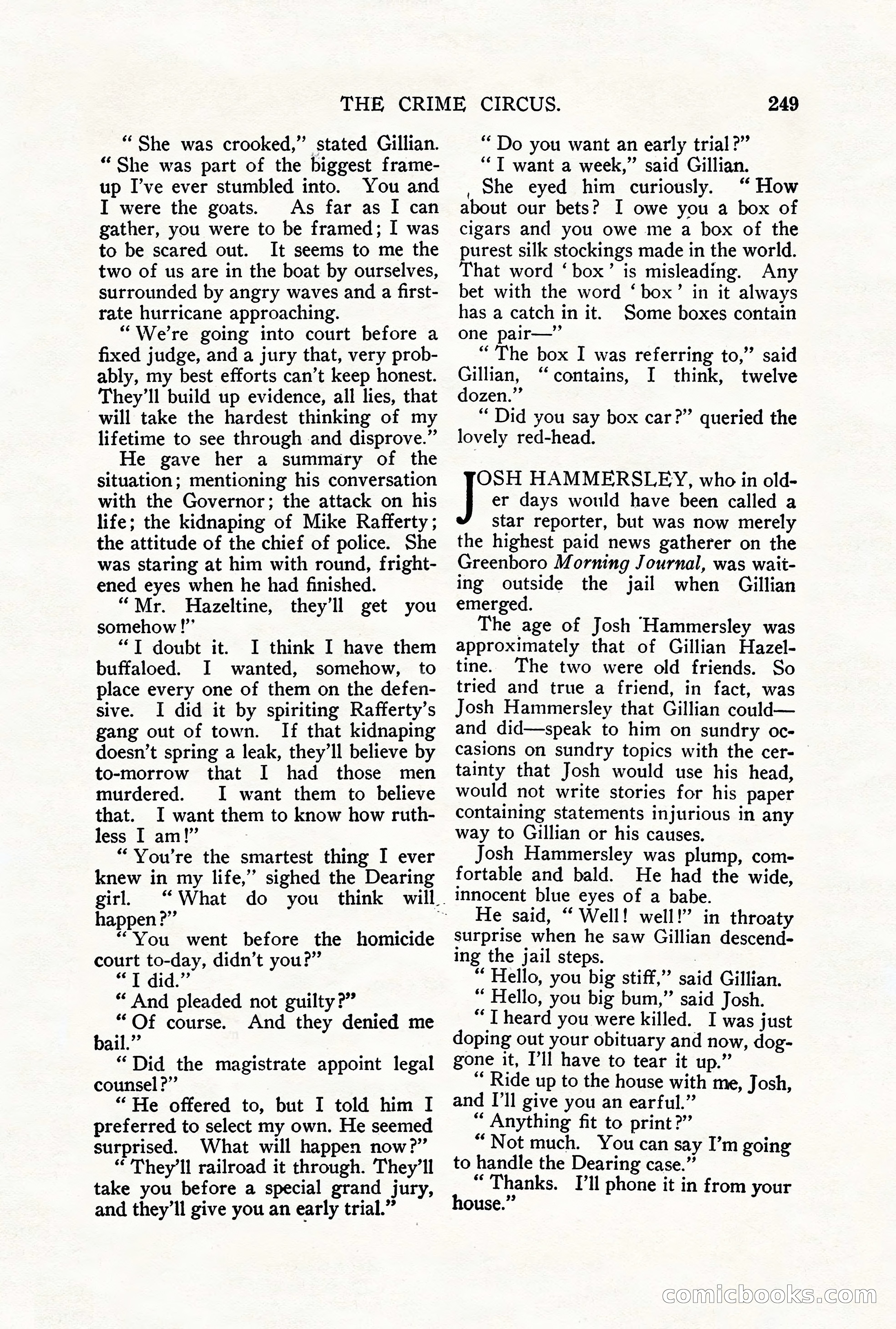 Argosy All-Story Weekly, September 29, 1928 — page 107 of 148