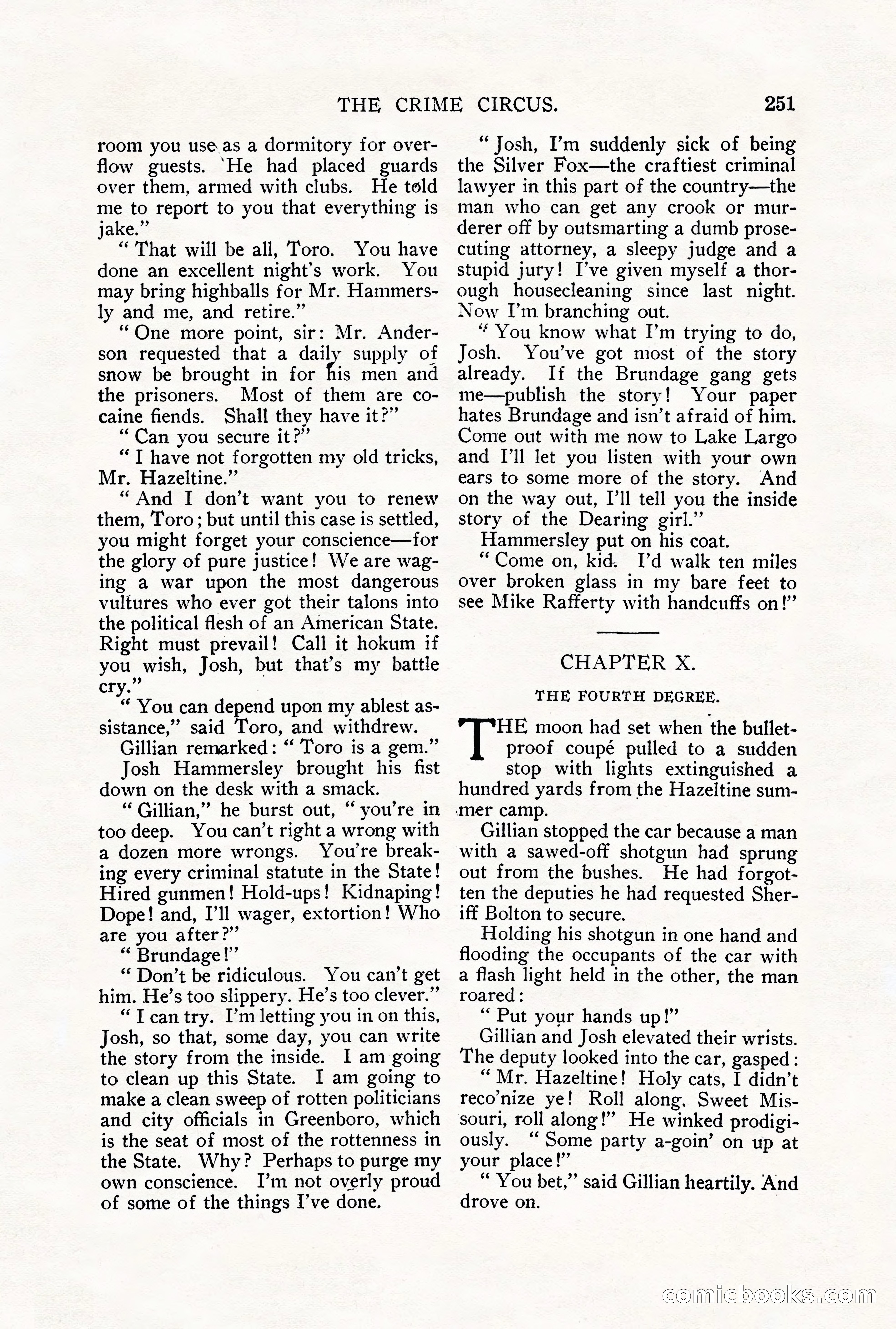Argosy All-Story Weekly, September 29, 1928 — page 109 of 148