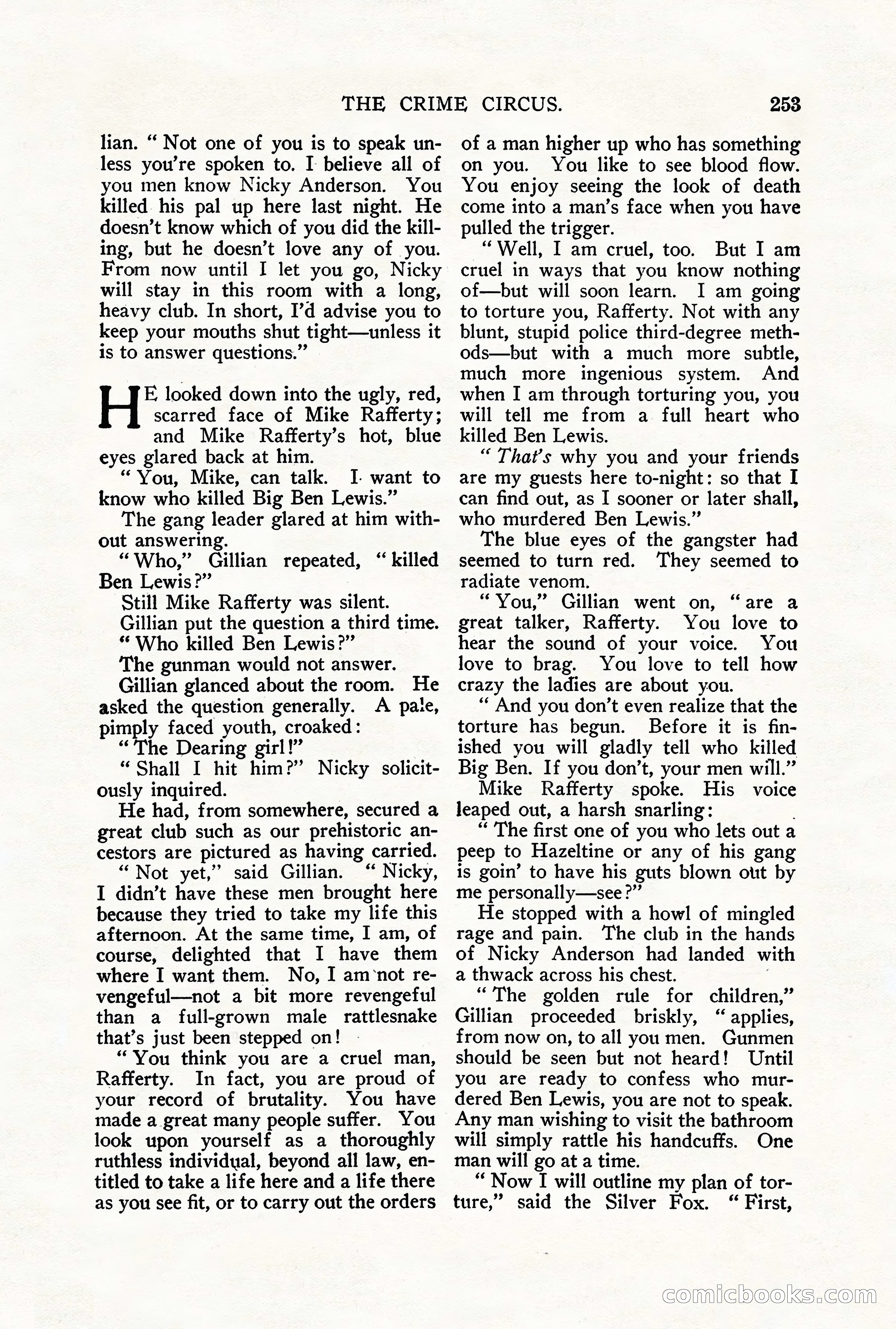 Argosy All-Story Weekly, September 29, 1928 — page 111 of 148