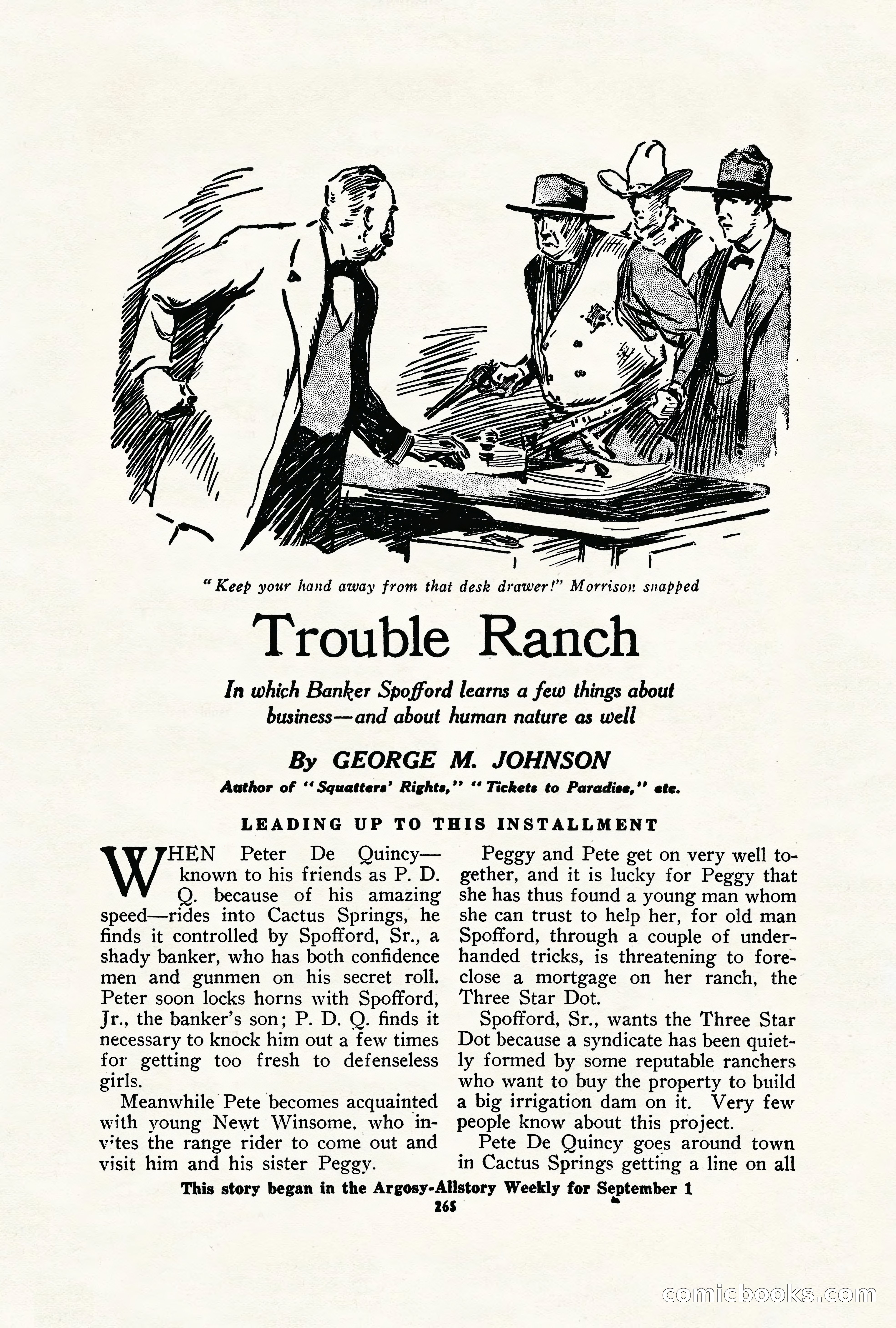 Argosy All-Story Weekly, September 29, 1928 — page 123 of 148