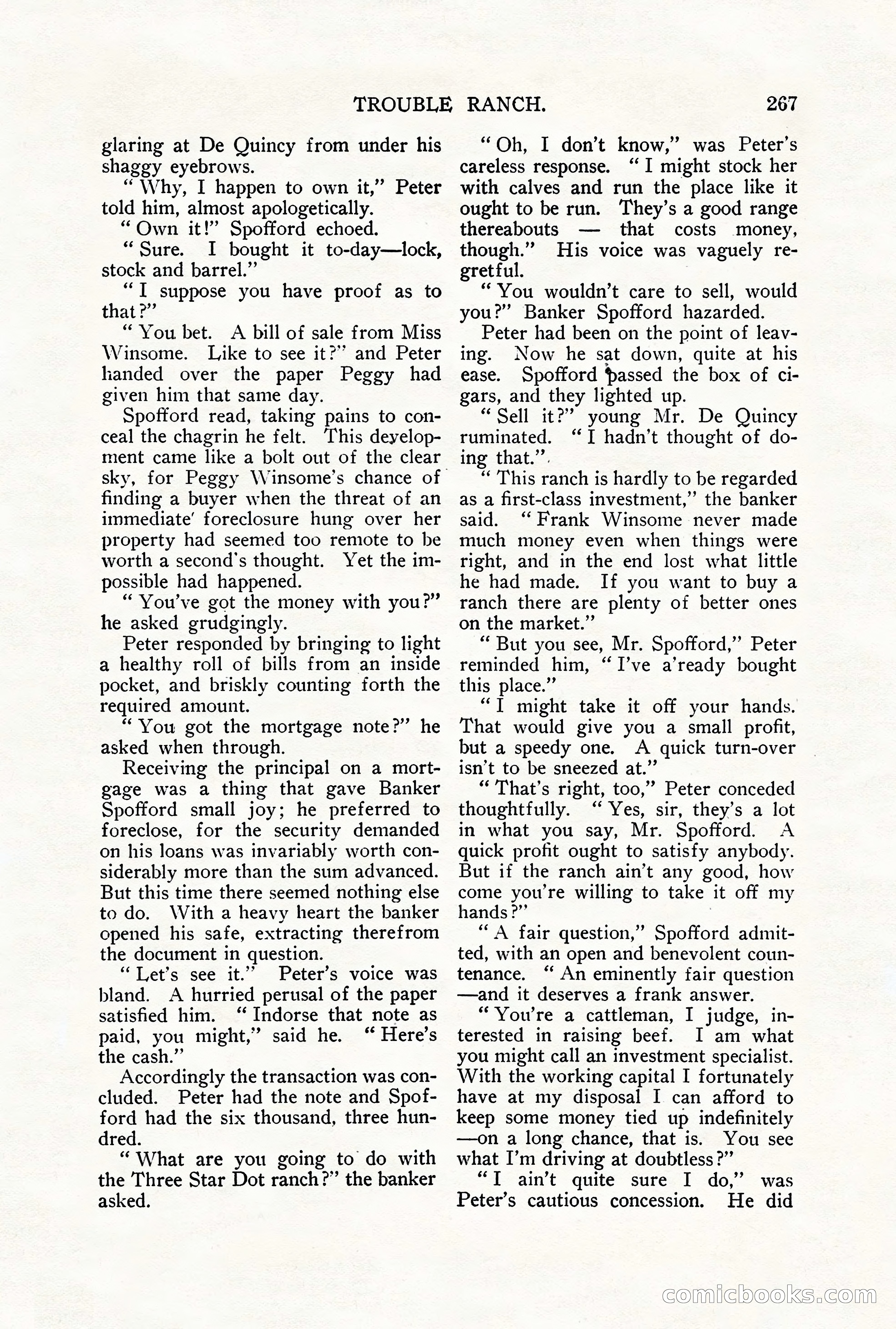 Argosy All-Story Weekly, September 29, 1928 — page 125 of 148