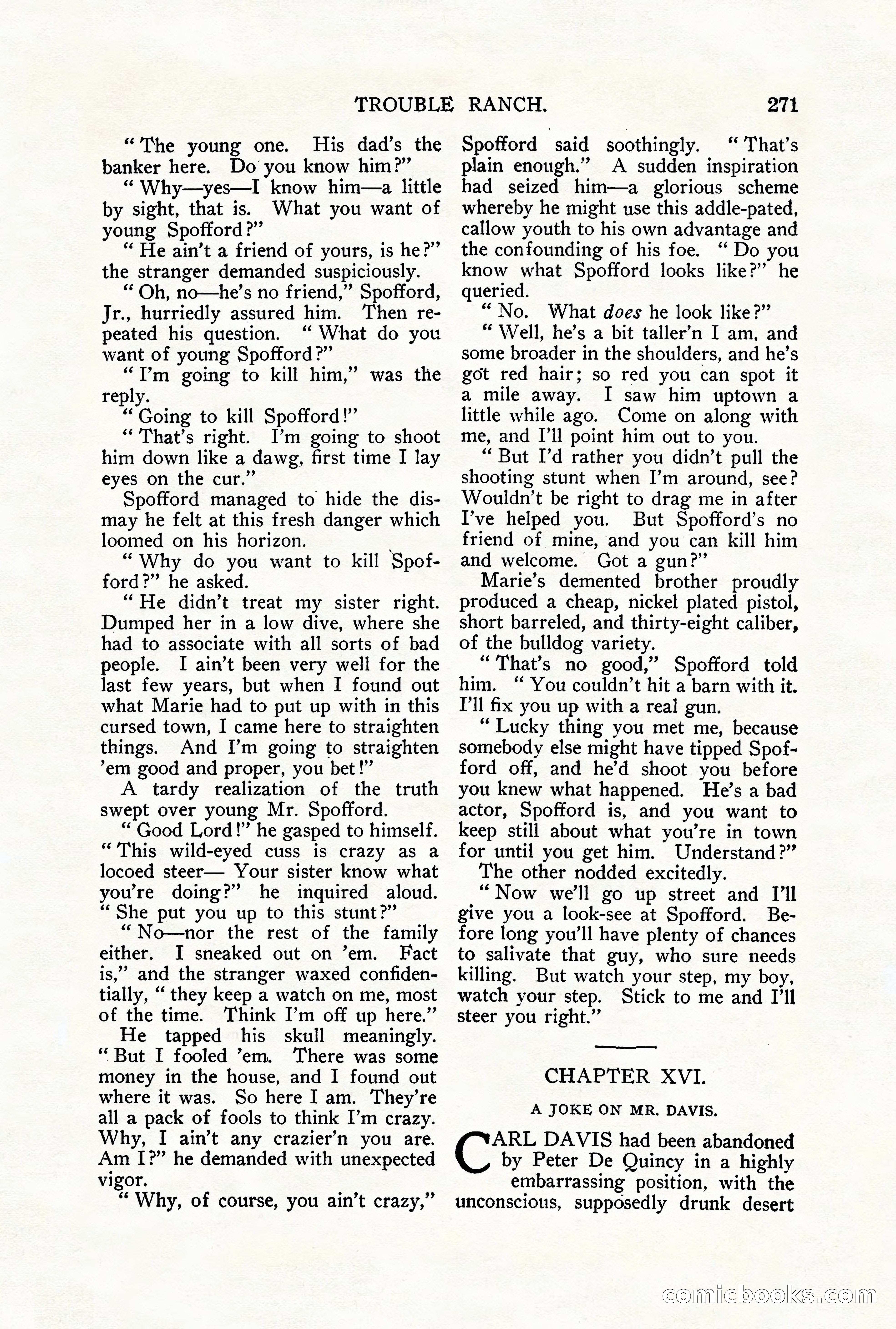Argosy All-Story Weekly, September 29, 1928 — page 129 of 148
