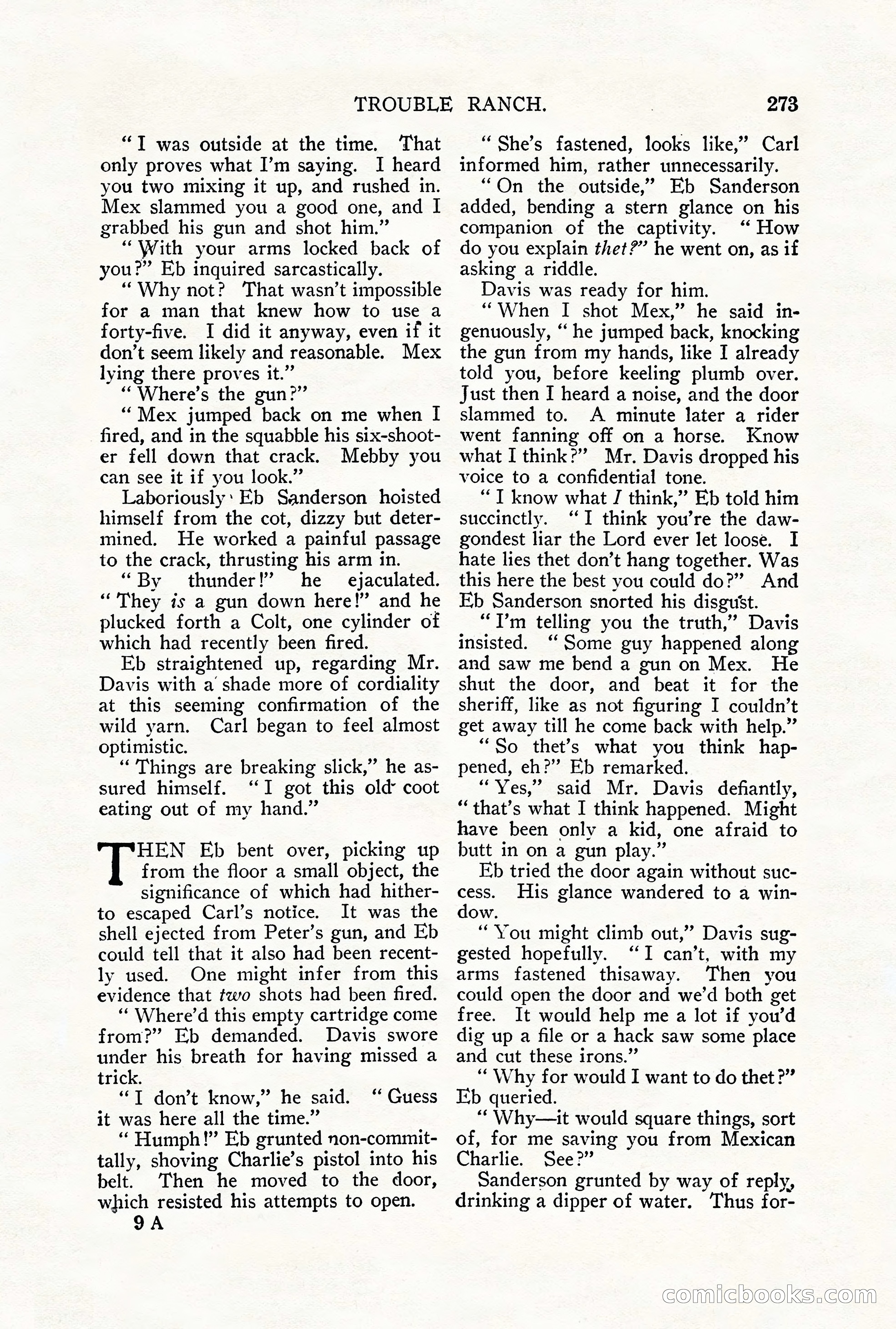 Argosy All-Story Weekly, September 29, 1928 — page 131 of 148