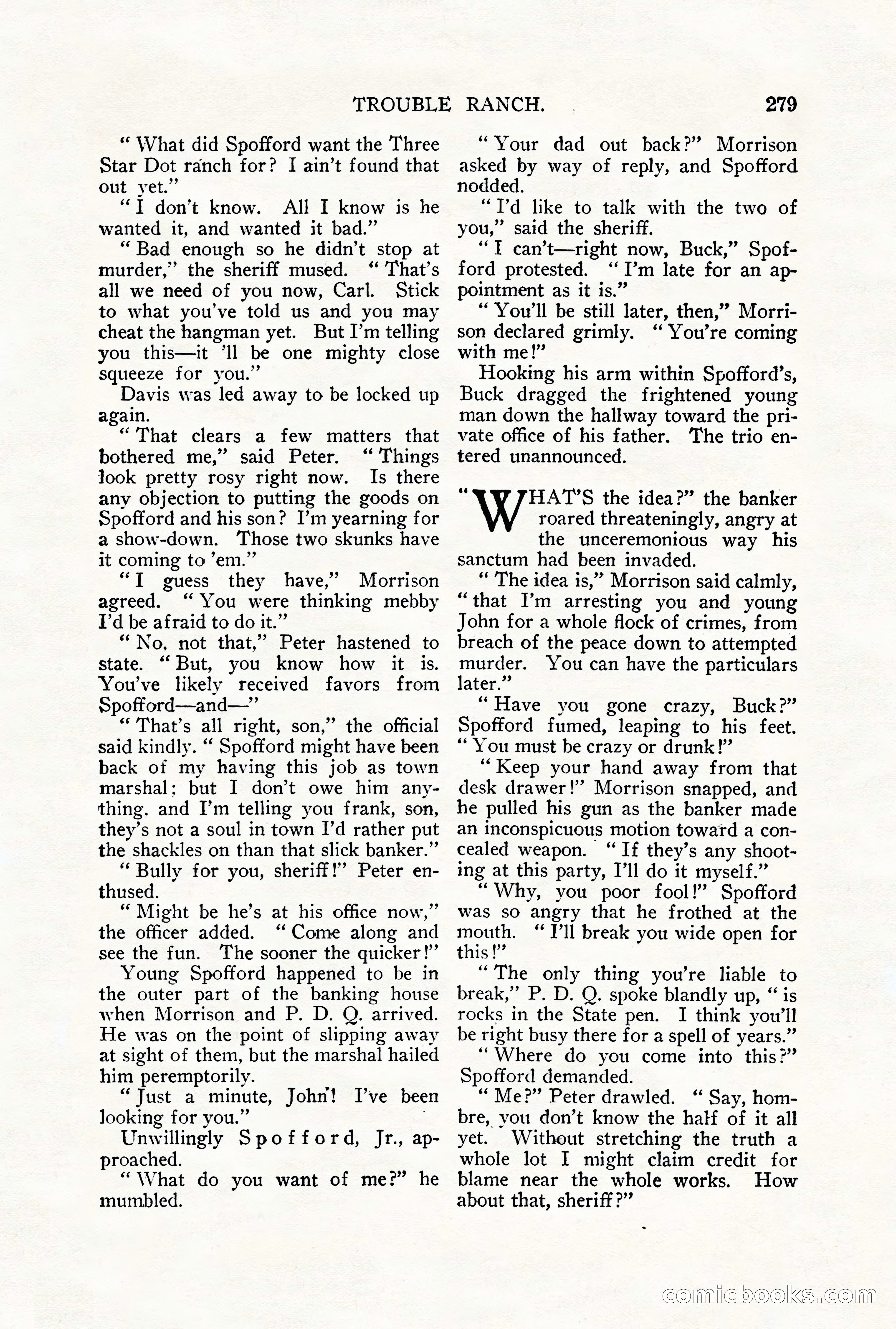 Argosy All-Story Weekly, September 29, 1928 — page 137 of 148