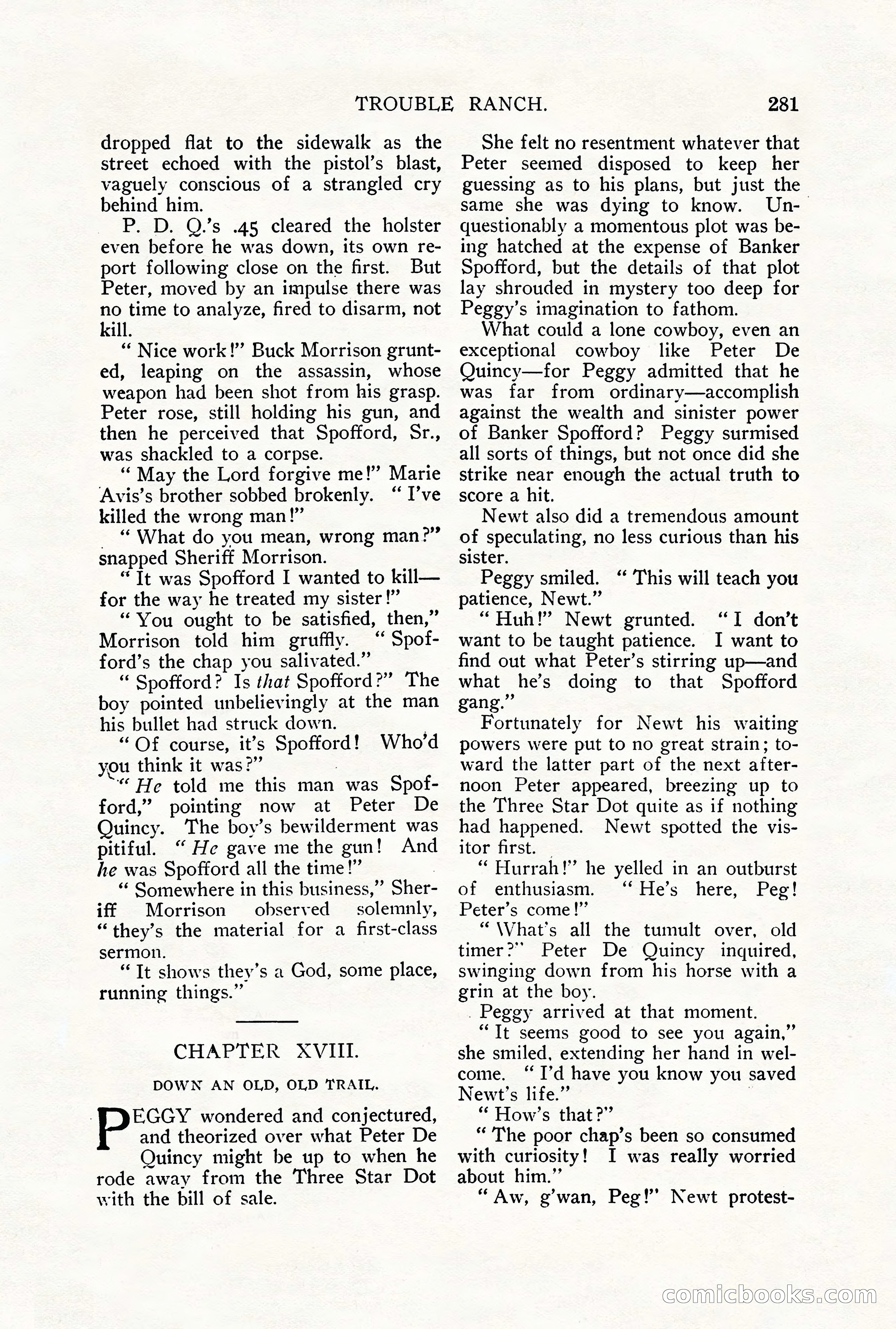 Argosy All-Story Weekly, September 29, 1928 — page 139 of 148