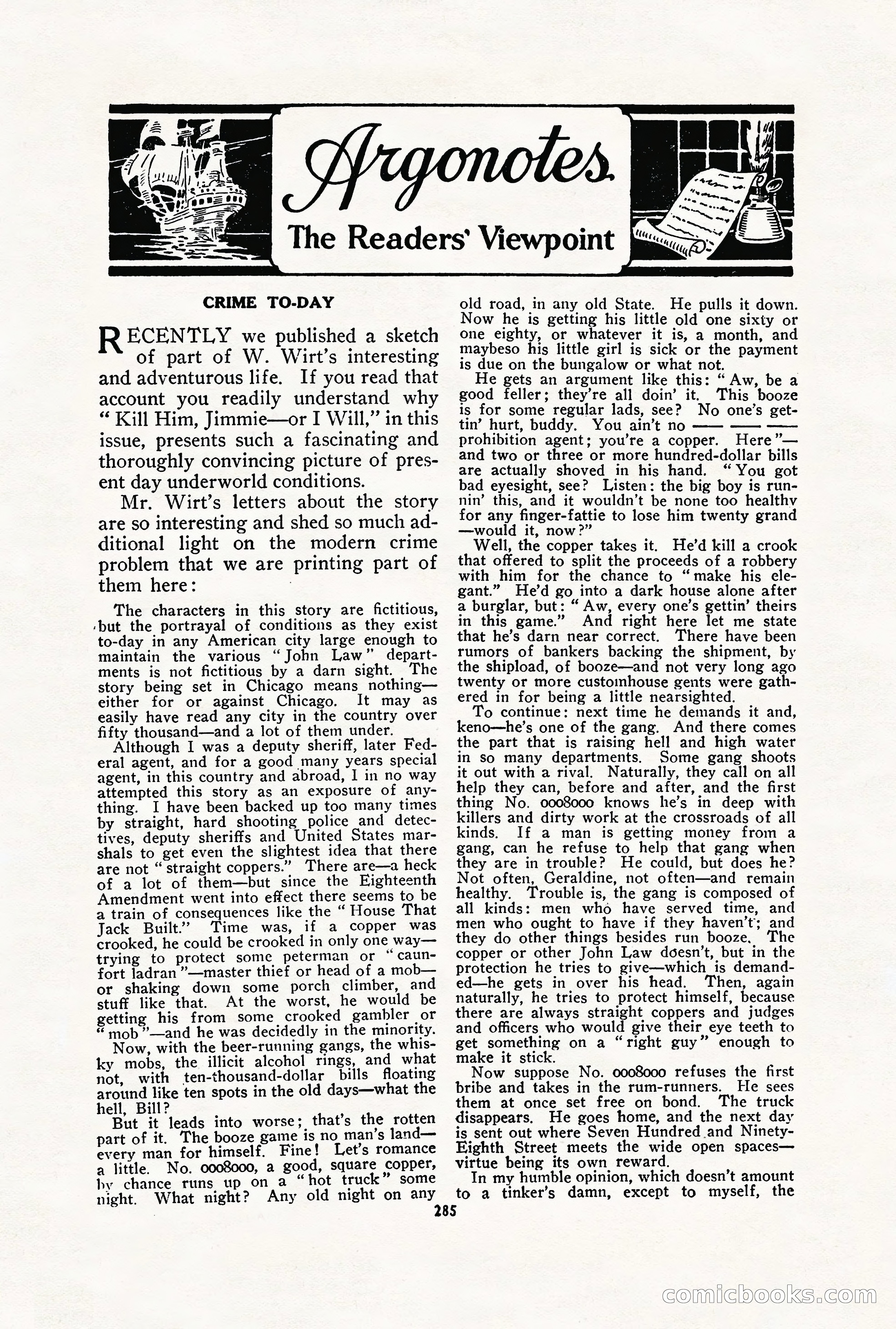 Argosy All-Story Weekly, September 29, 1928 — page 143 of 148