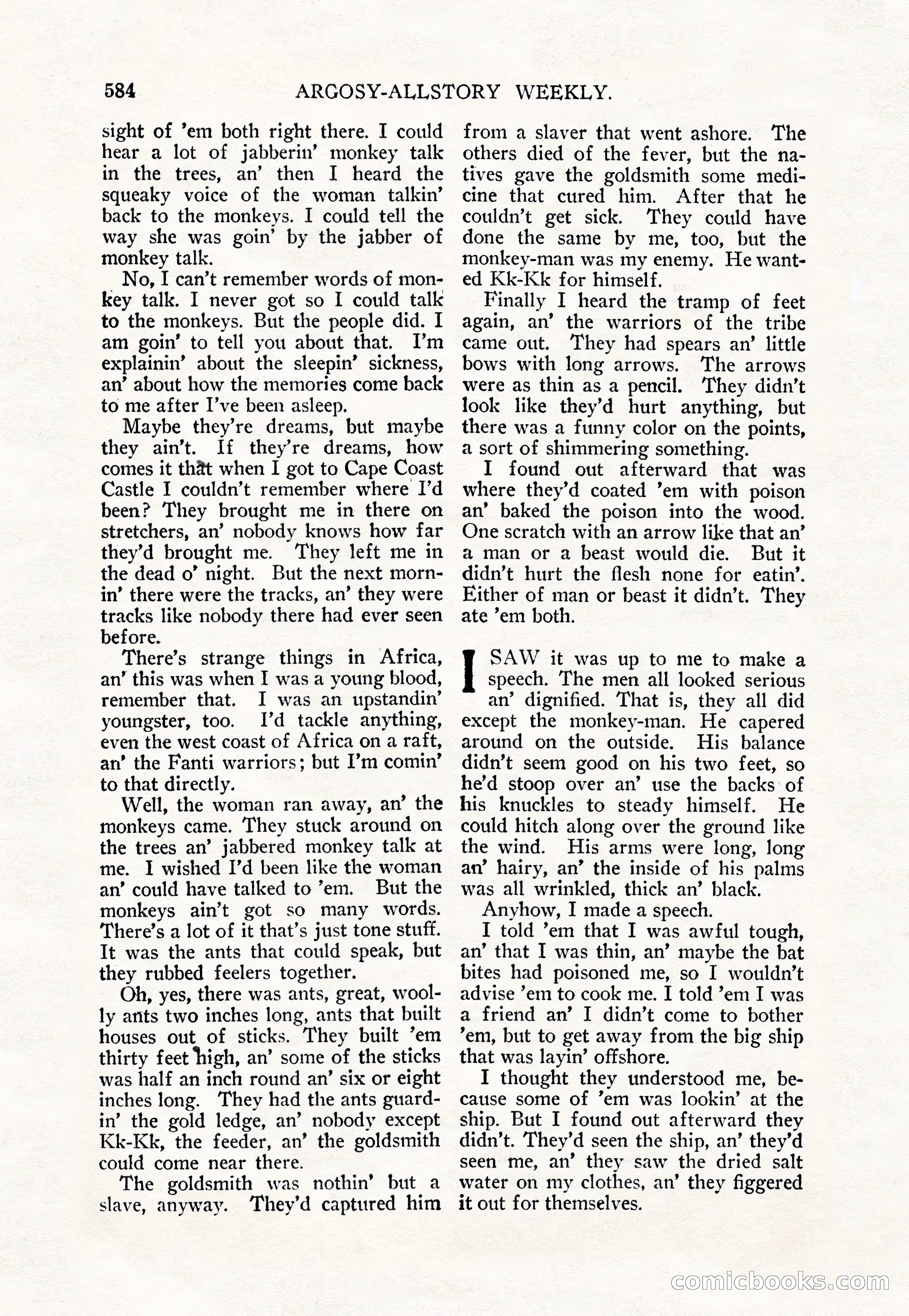 Argosy All-Story Weekly — page 18 of 156