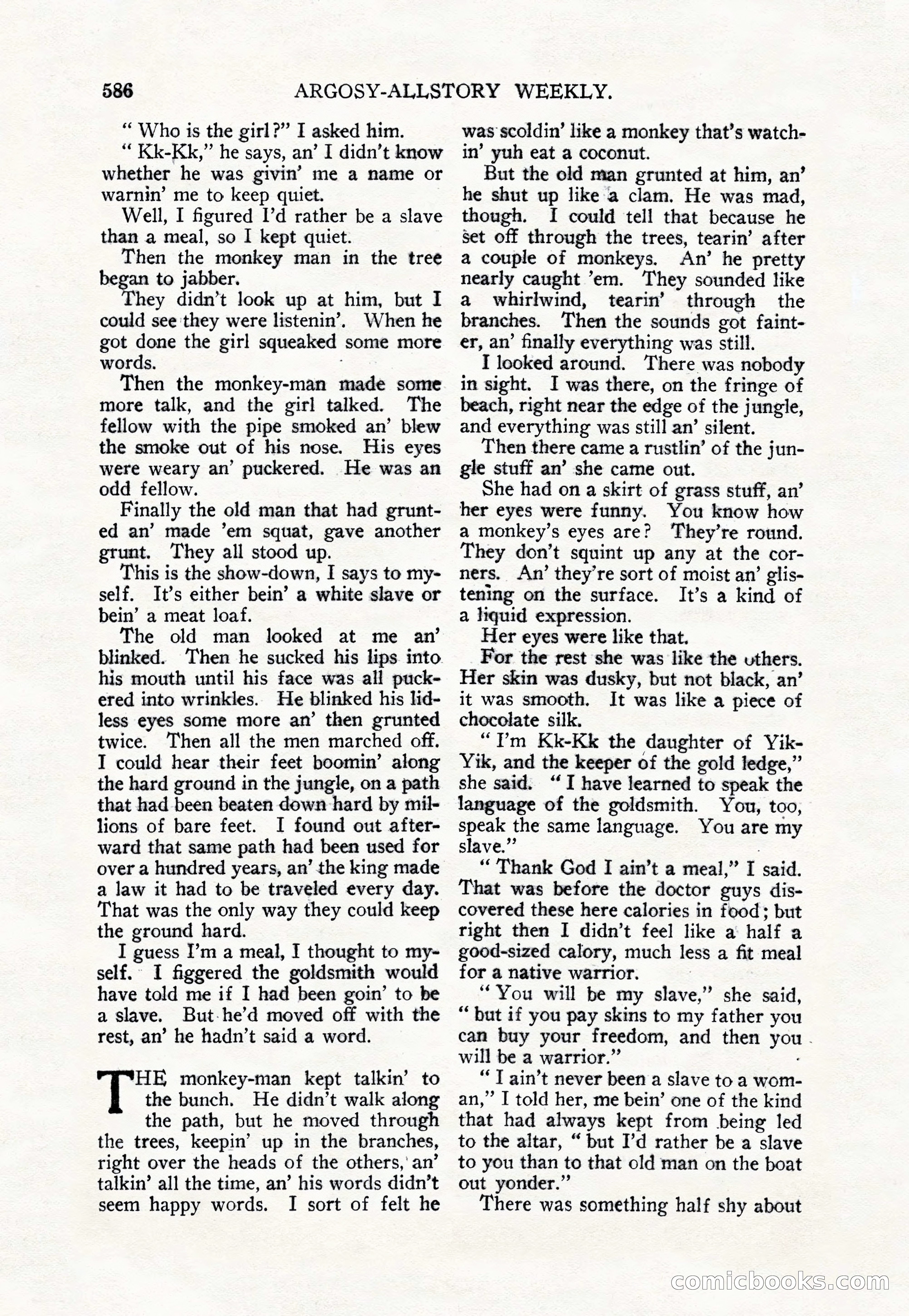 Argosy All-Story Weekly — page 20 of 156