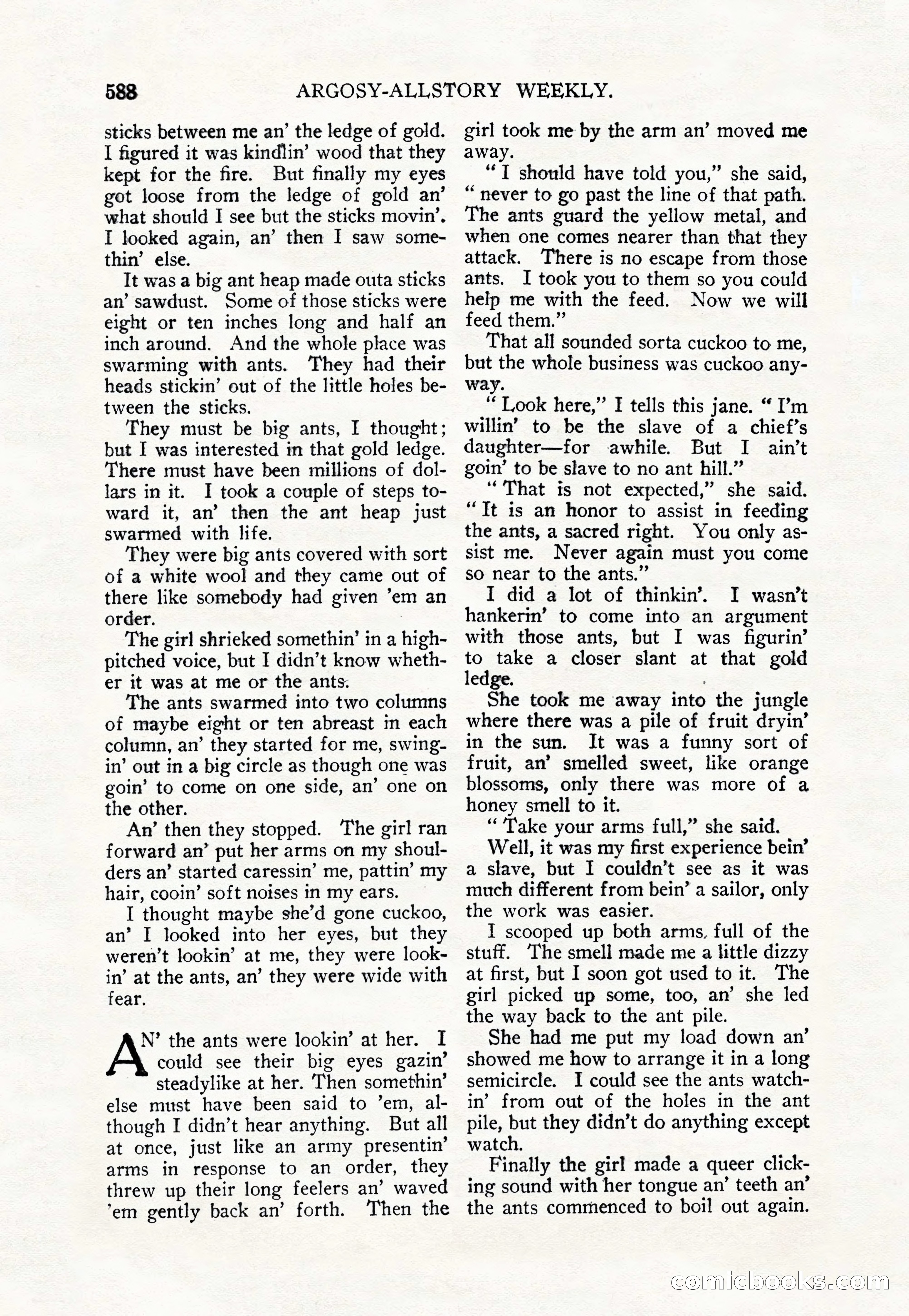 Argosy All-Story Weekly — page 22 of 156