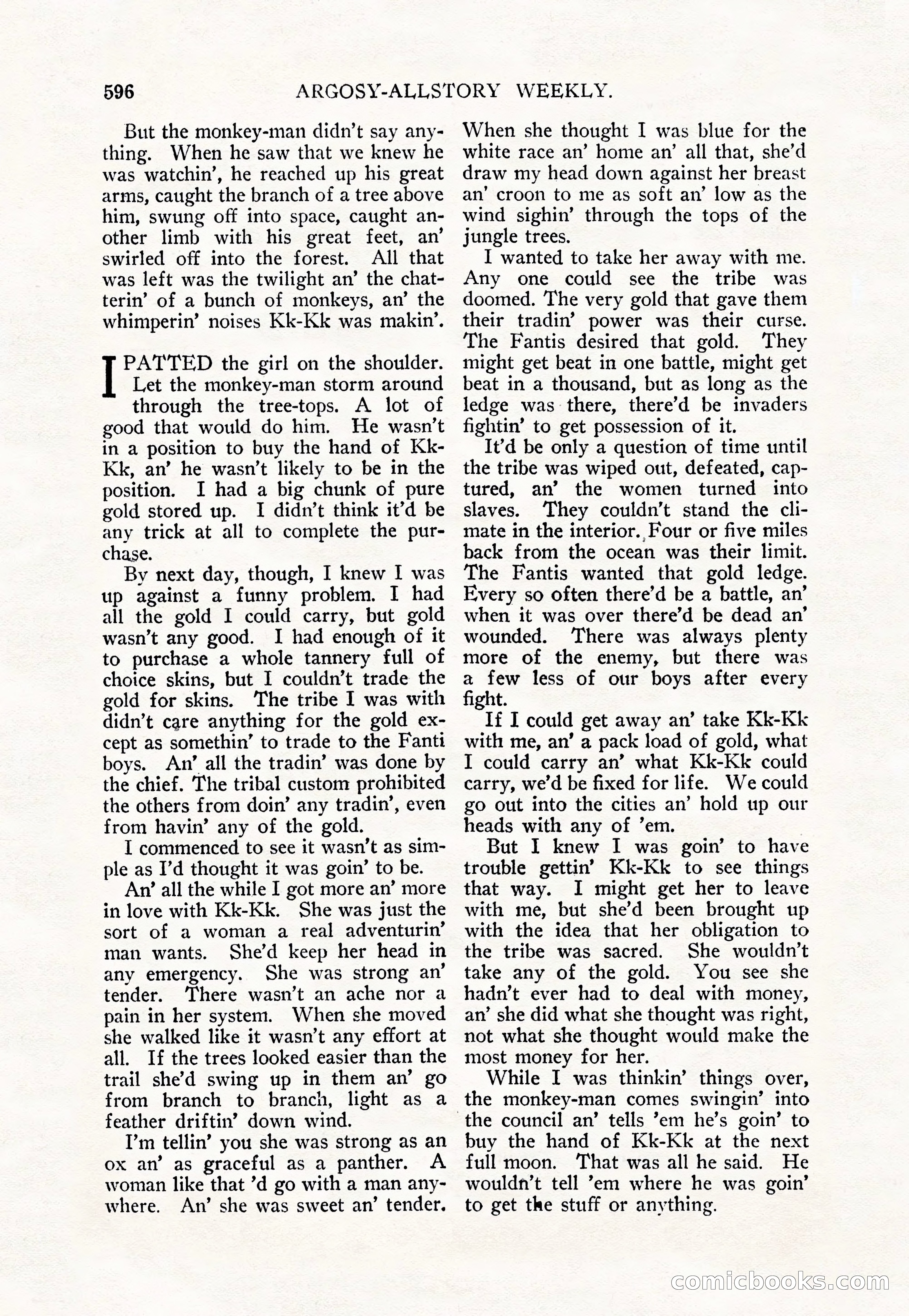 Argosy All-Story Weekly — page 30 of 156
