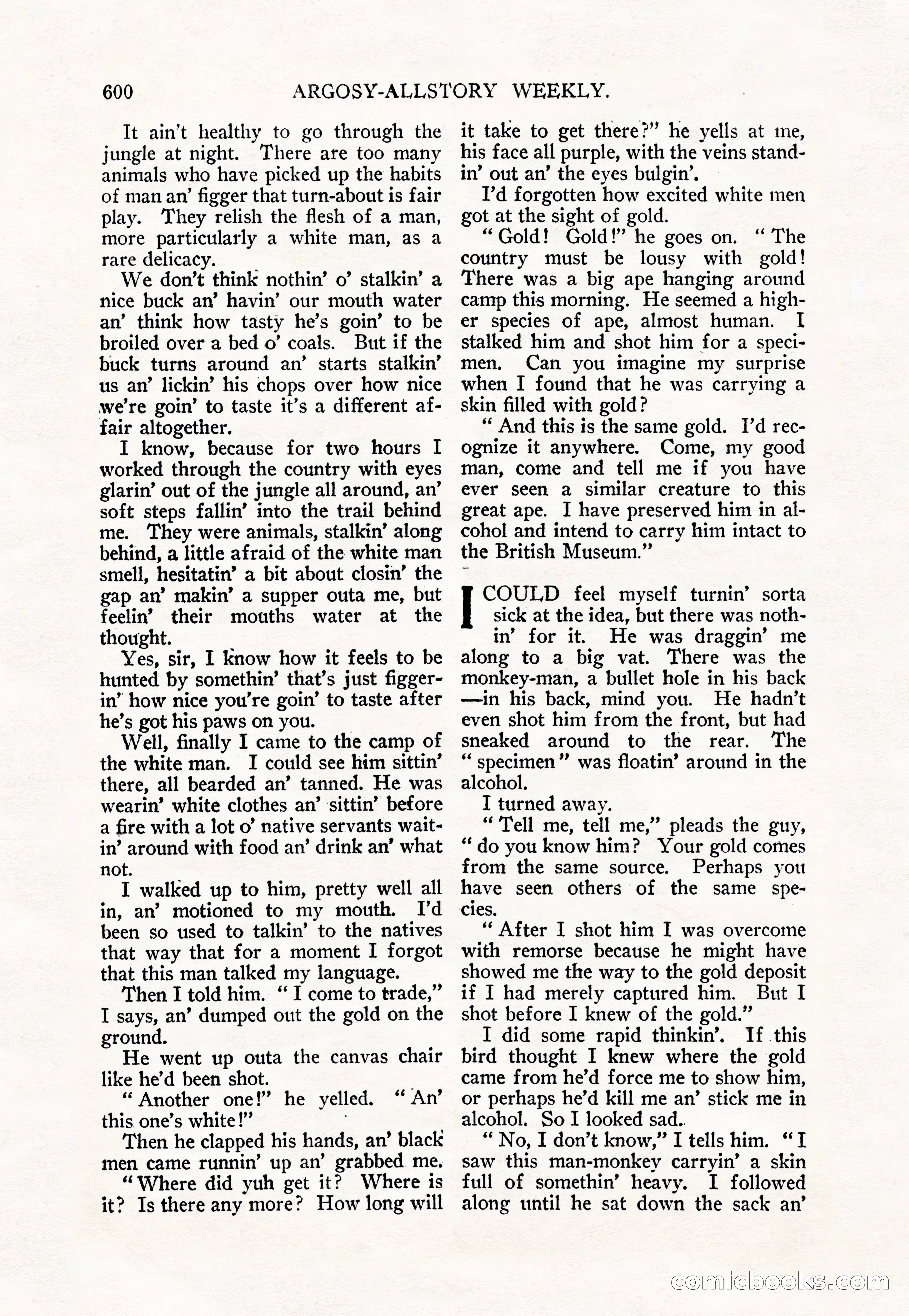 Argosy All-Story Weekly — page 34 of 156