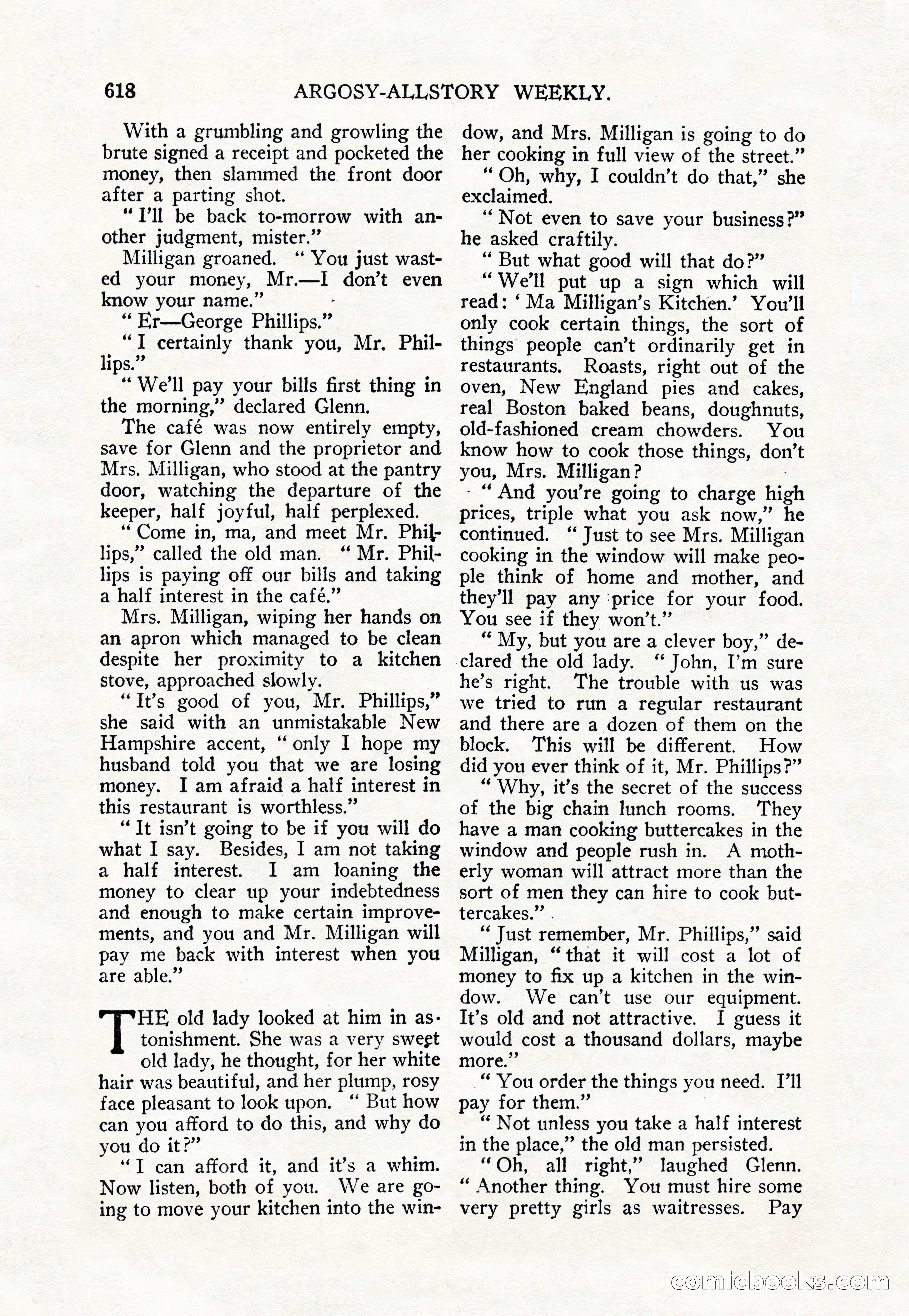Argosy All-Story Weekly — page 52 of 156