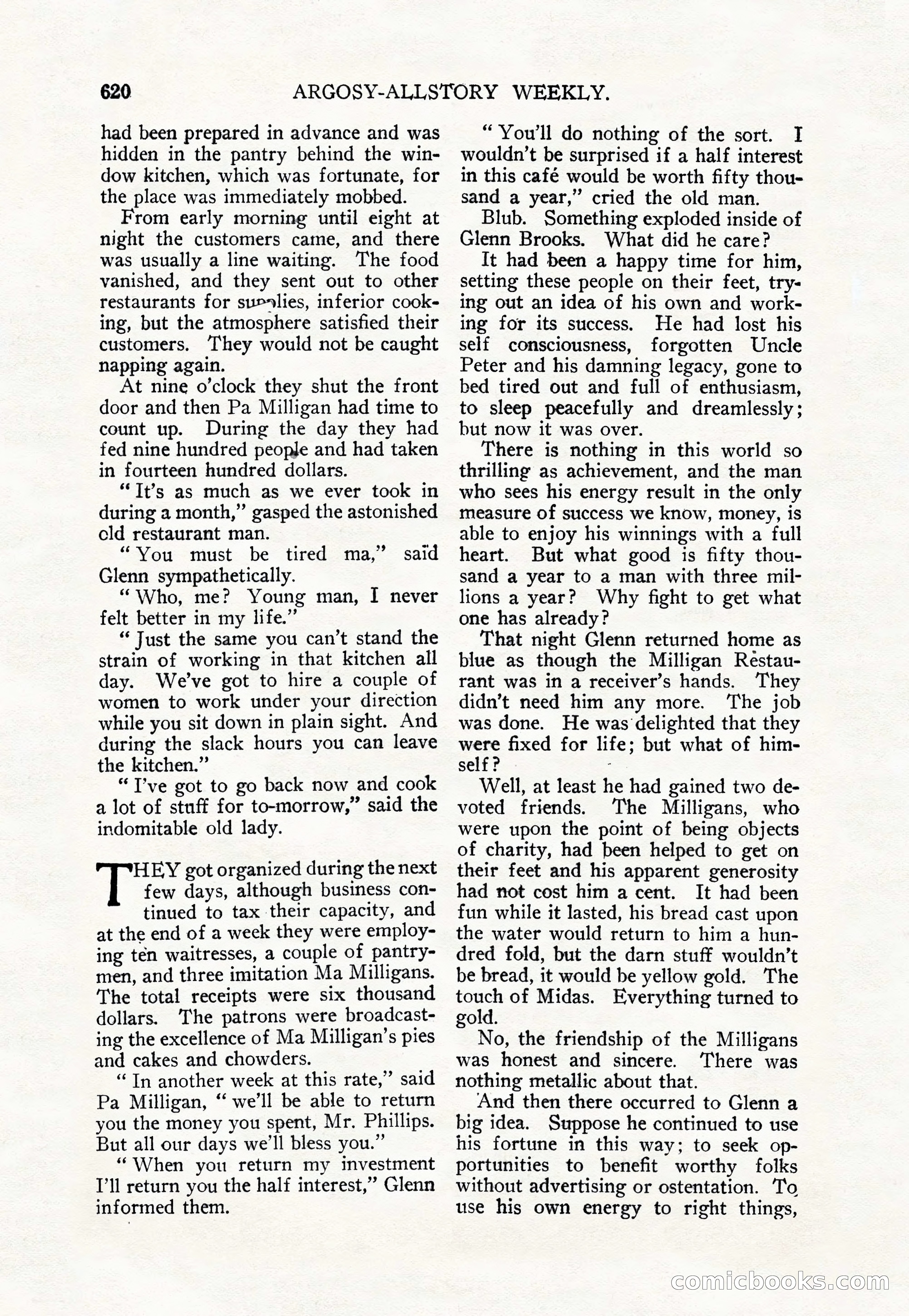 Argosy All-Story Weekly — page 54 of 156
