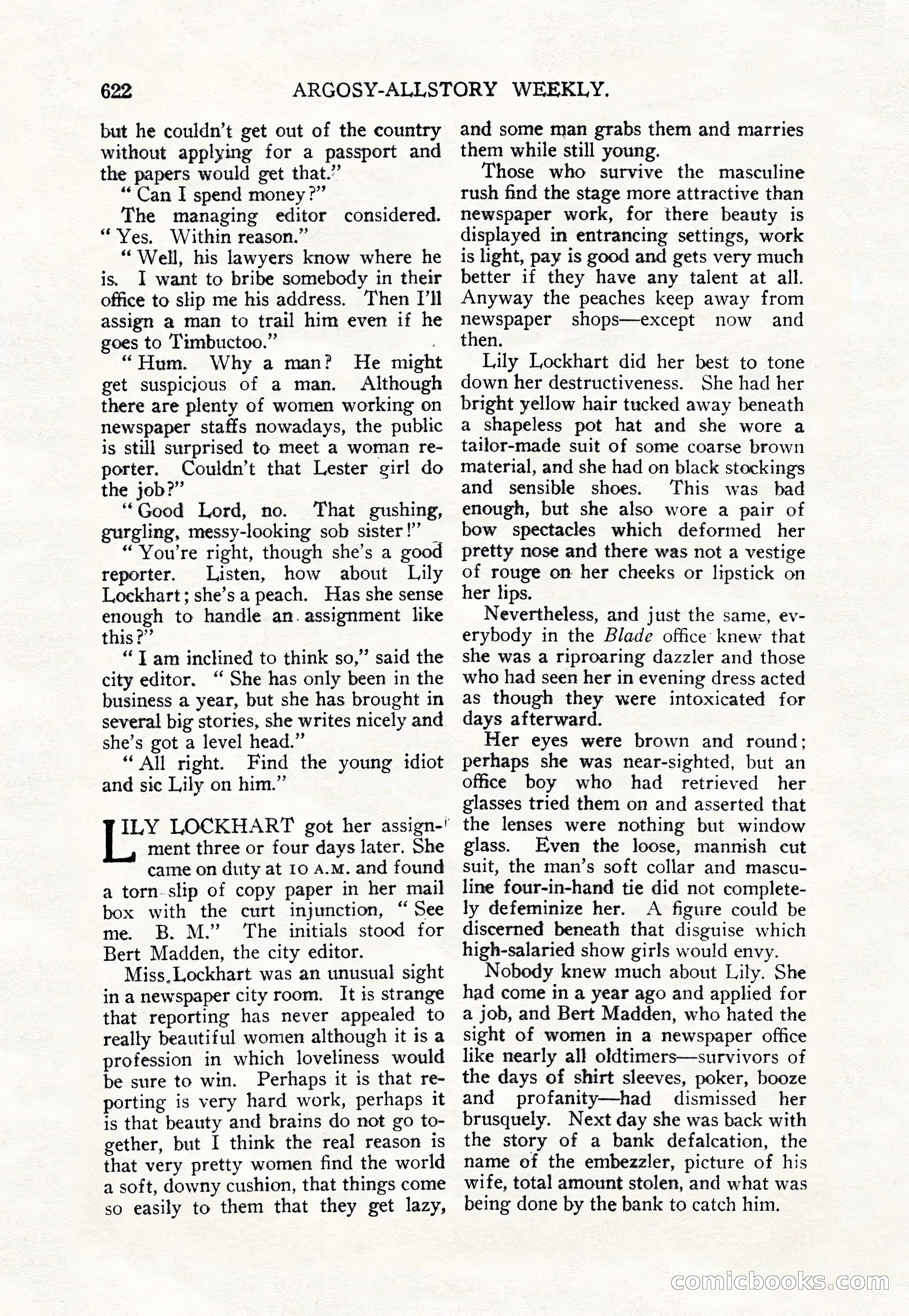 Argosy All-Story Weekly — page 56 of 156