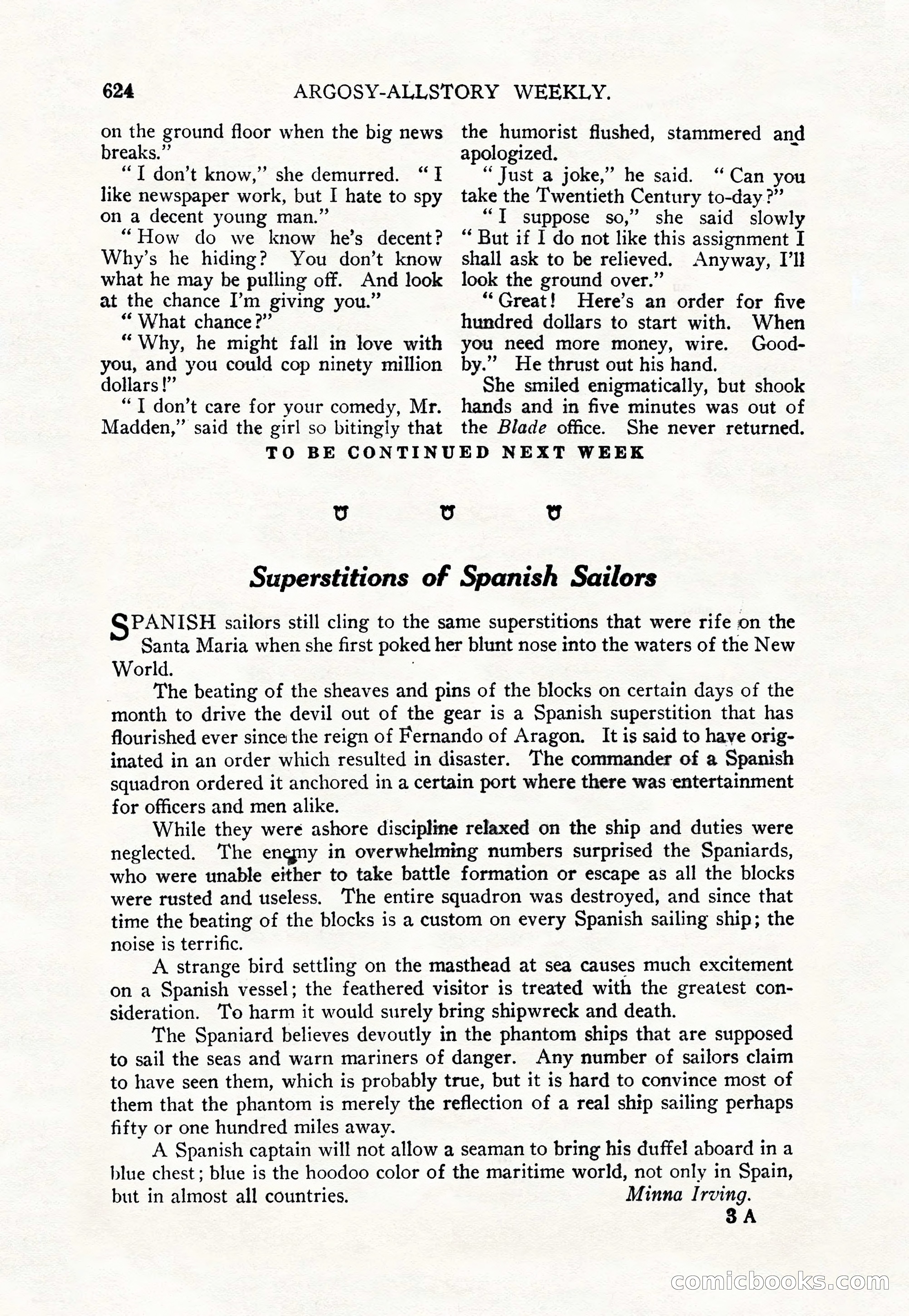 Argosy All-Story Weekly — page 58 of 156