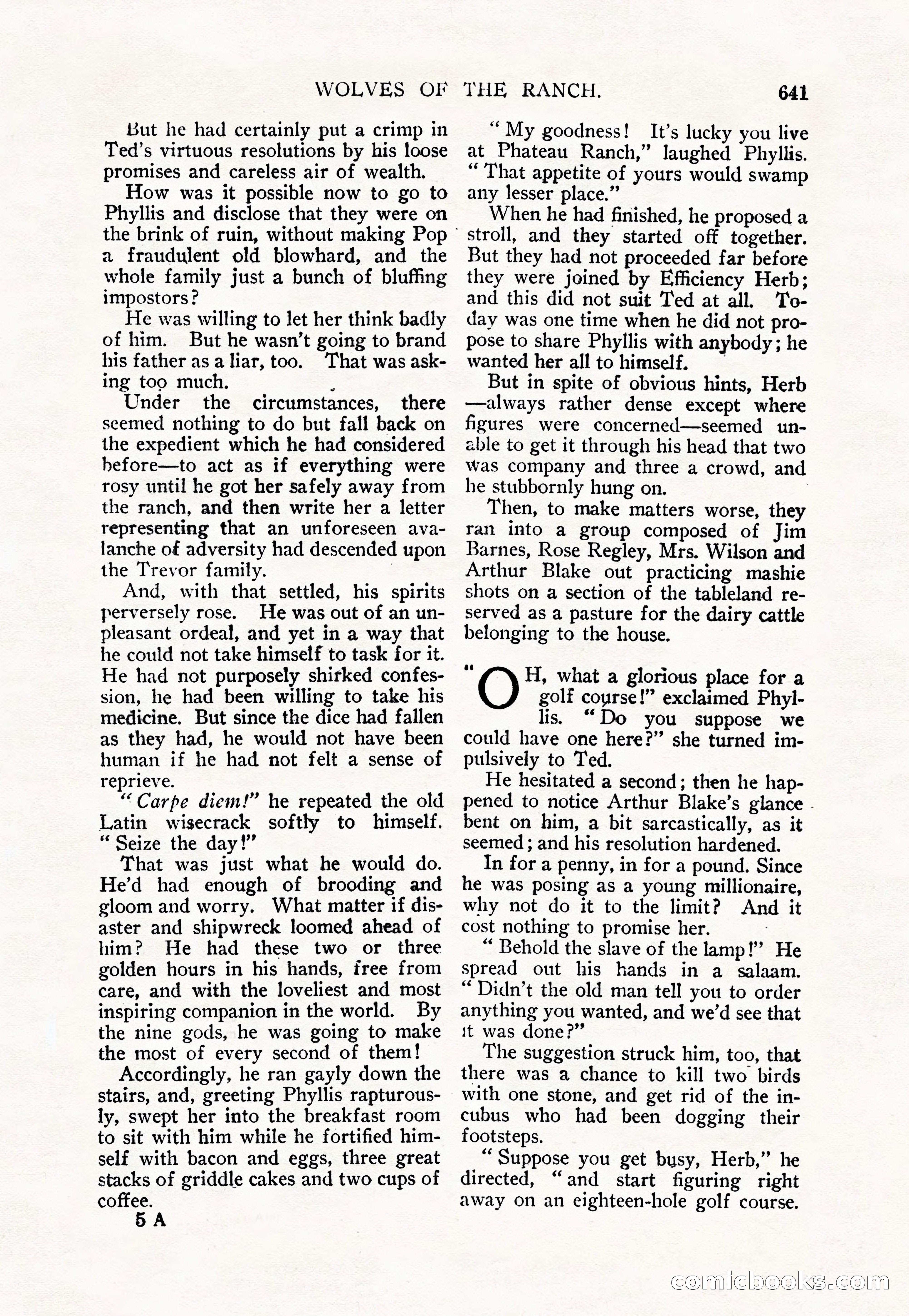 Argosy All-Story Weekly — page 75 of 156