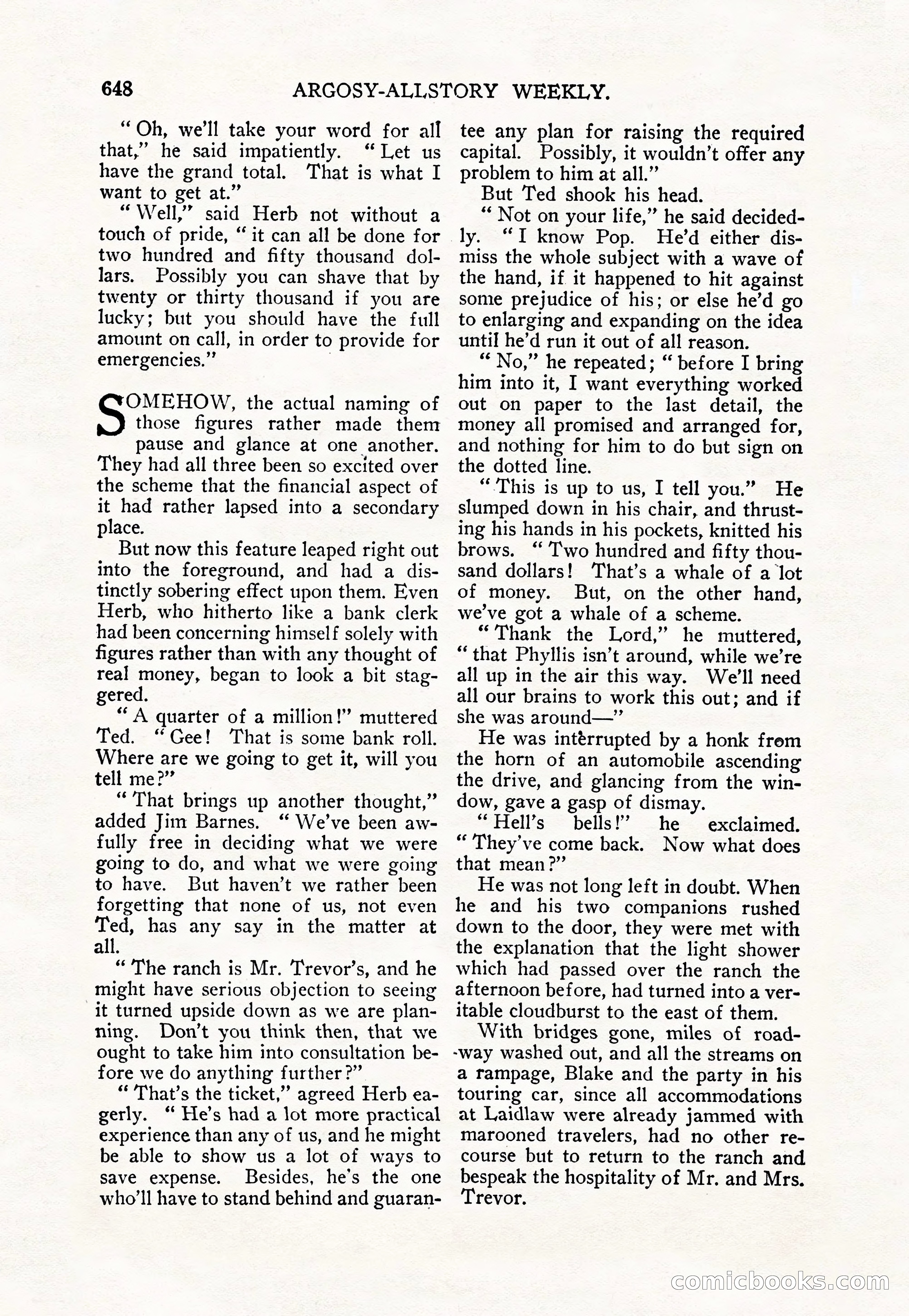 Argosy All-Story Weekly — page 82 of 156