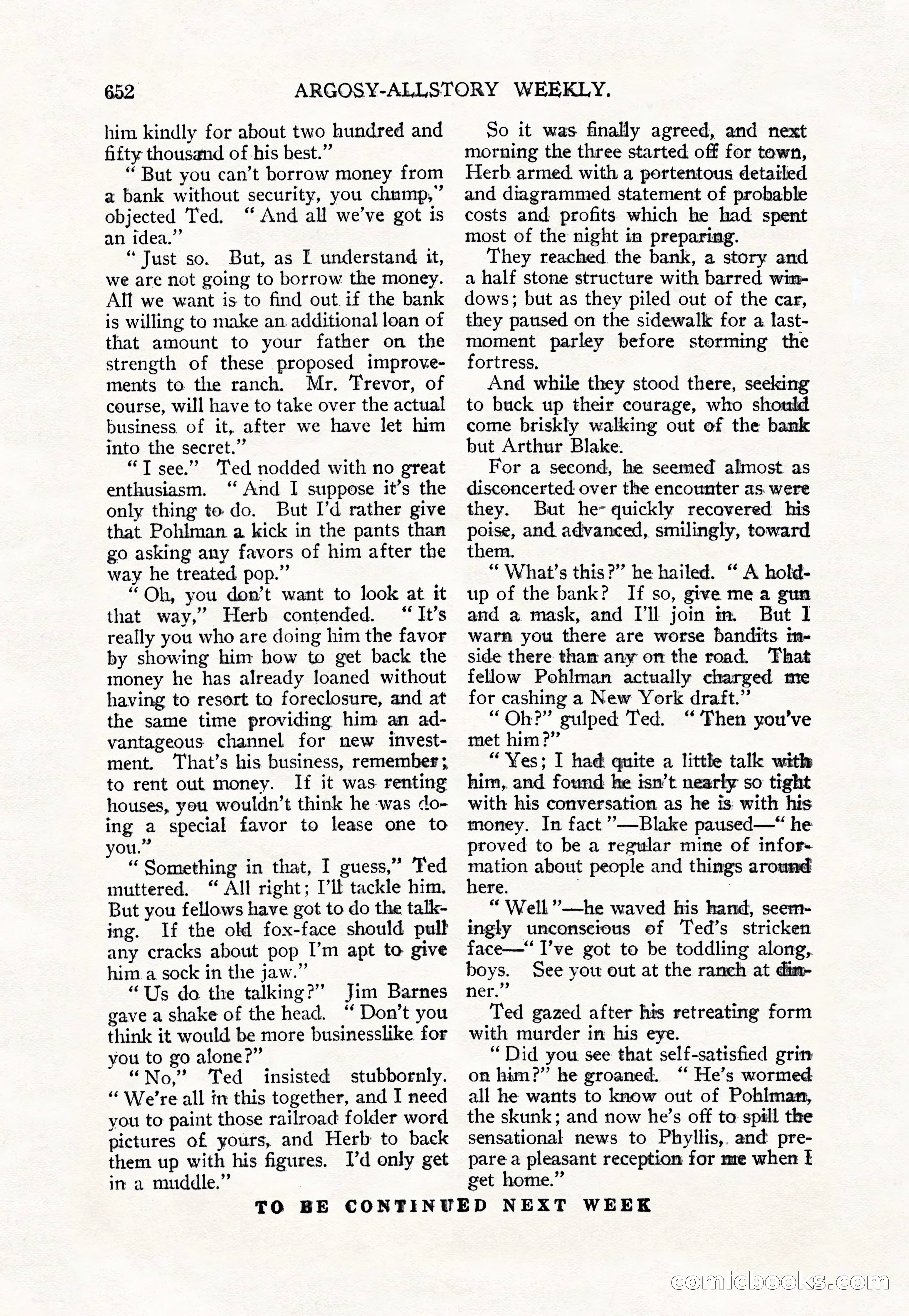 Argosy All-Story Weekly — page 86 of 156