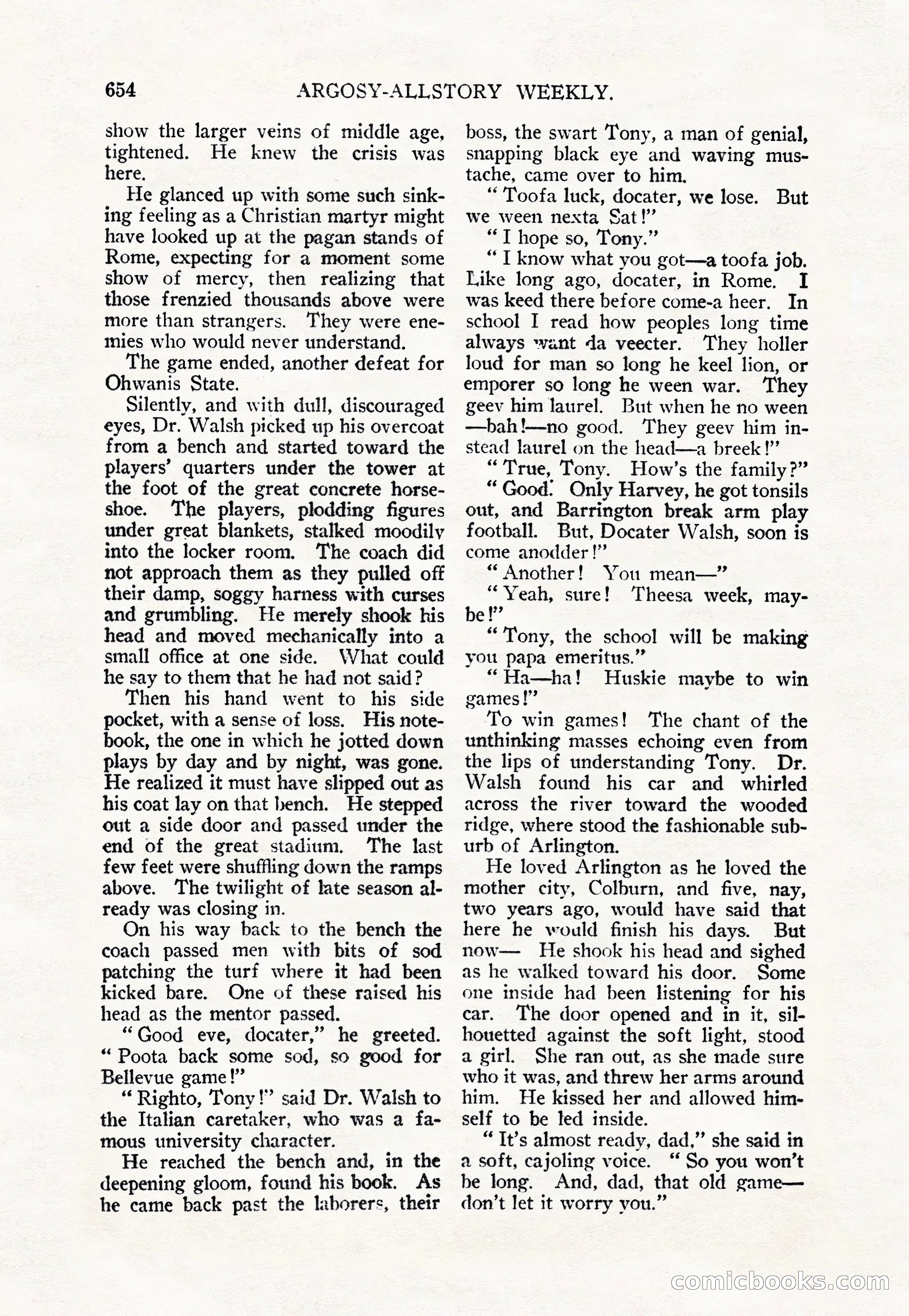 Argosy All-Story Weekly — page 88 of 156