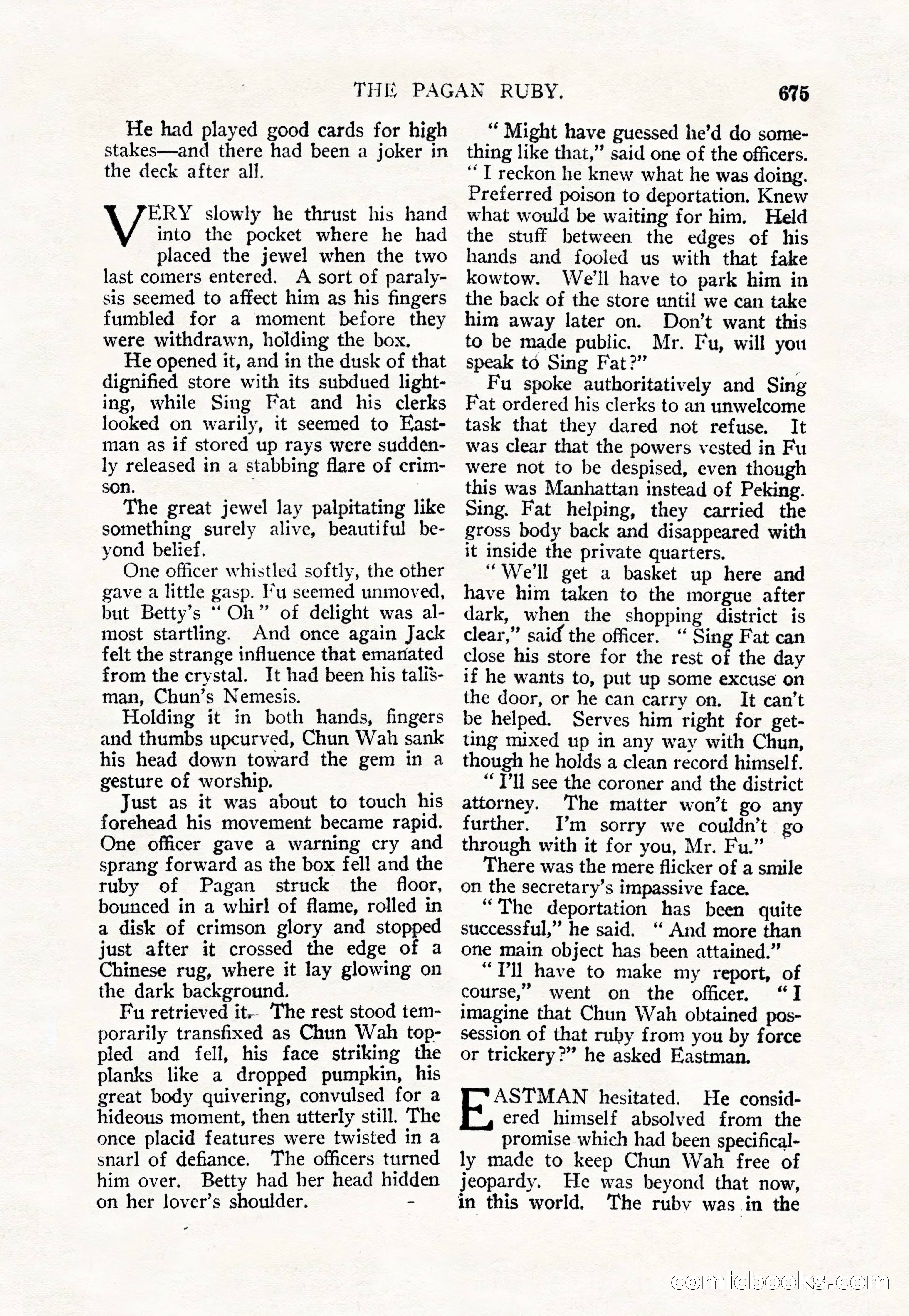 Argosy All-Story Weekly — page 109 of 156