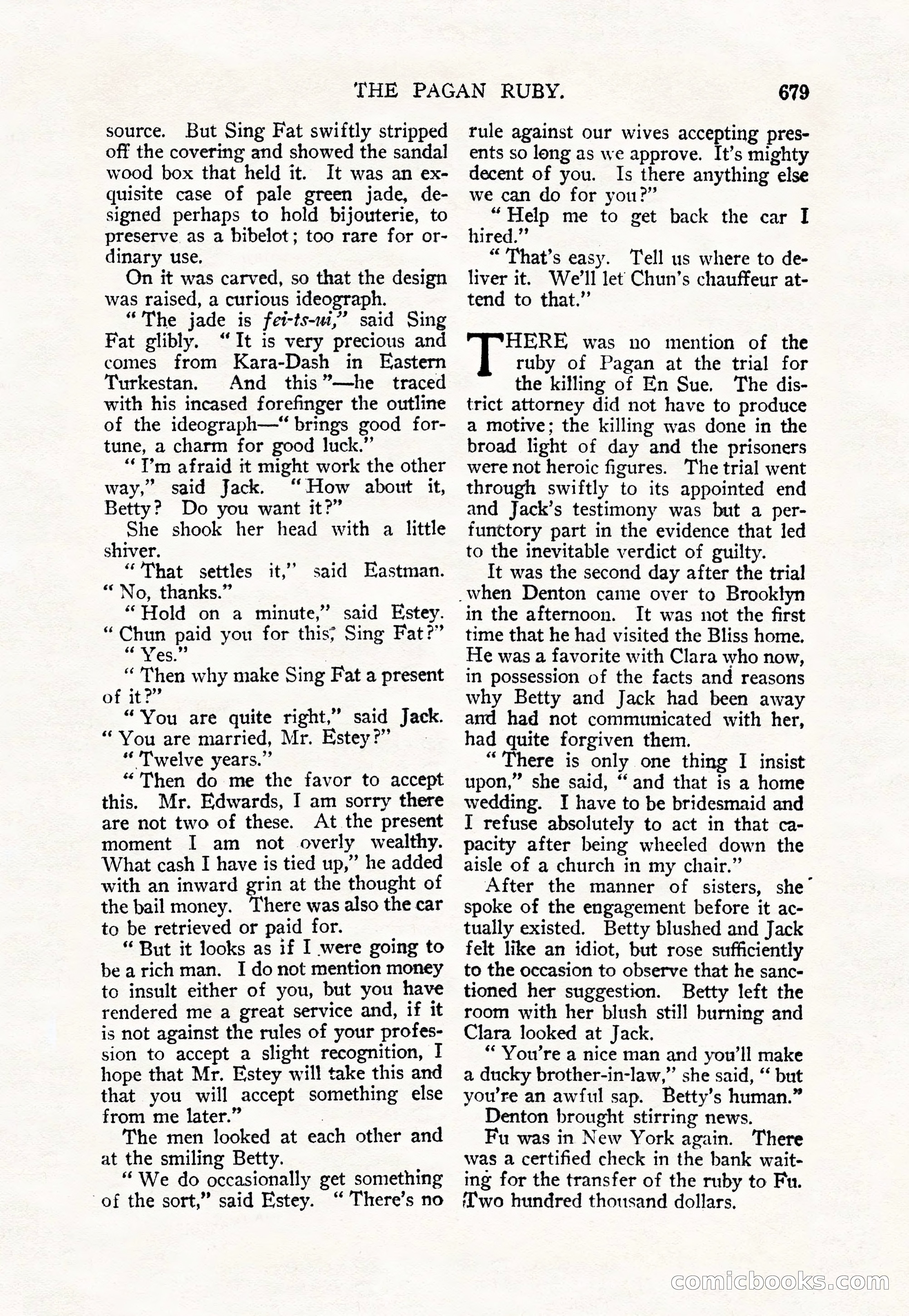 Argosy All-Story Weekly — page 113 of 156