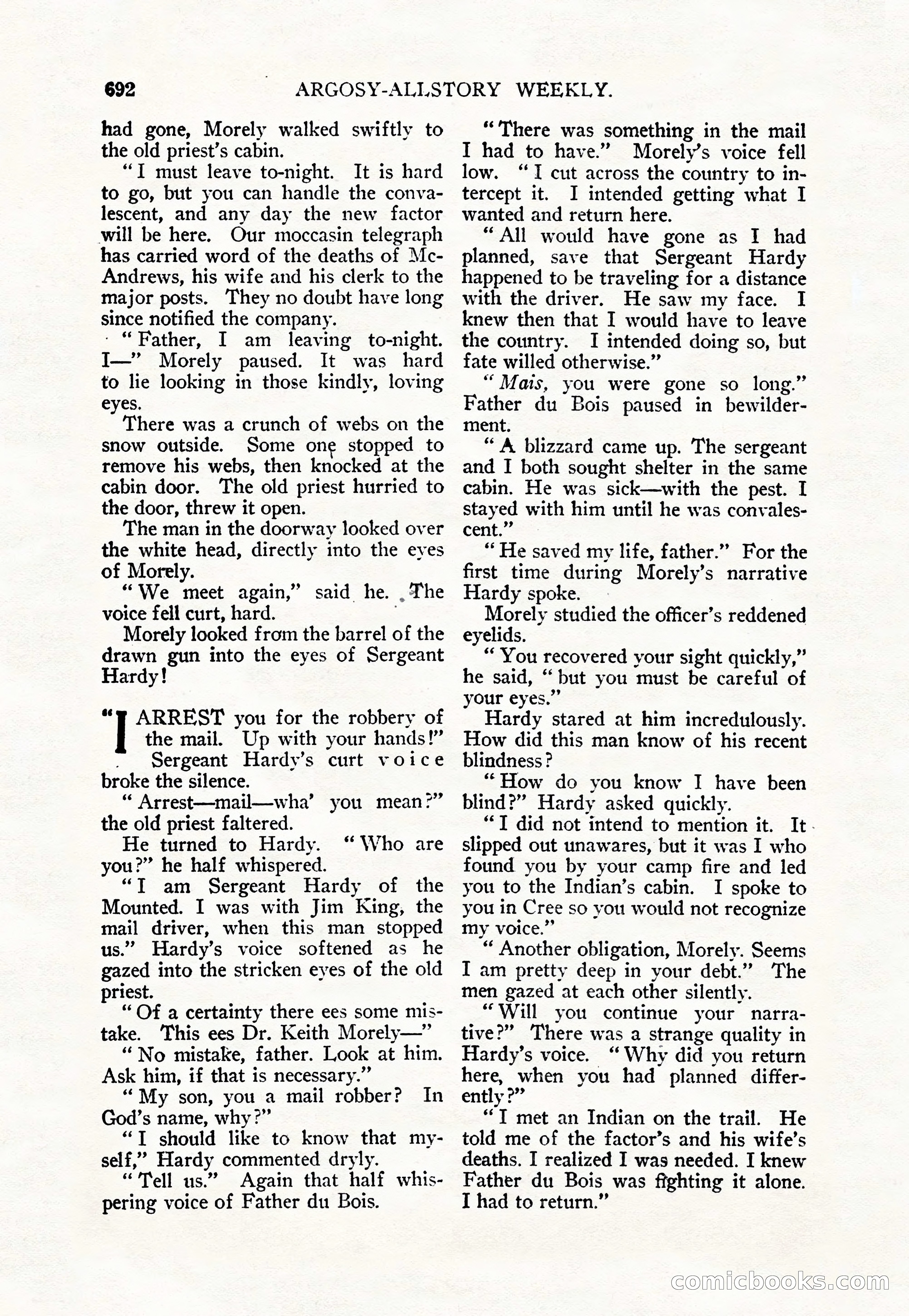 Argosy All-Story Weekly — page 126 of 156