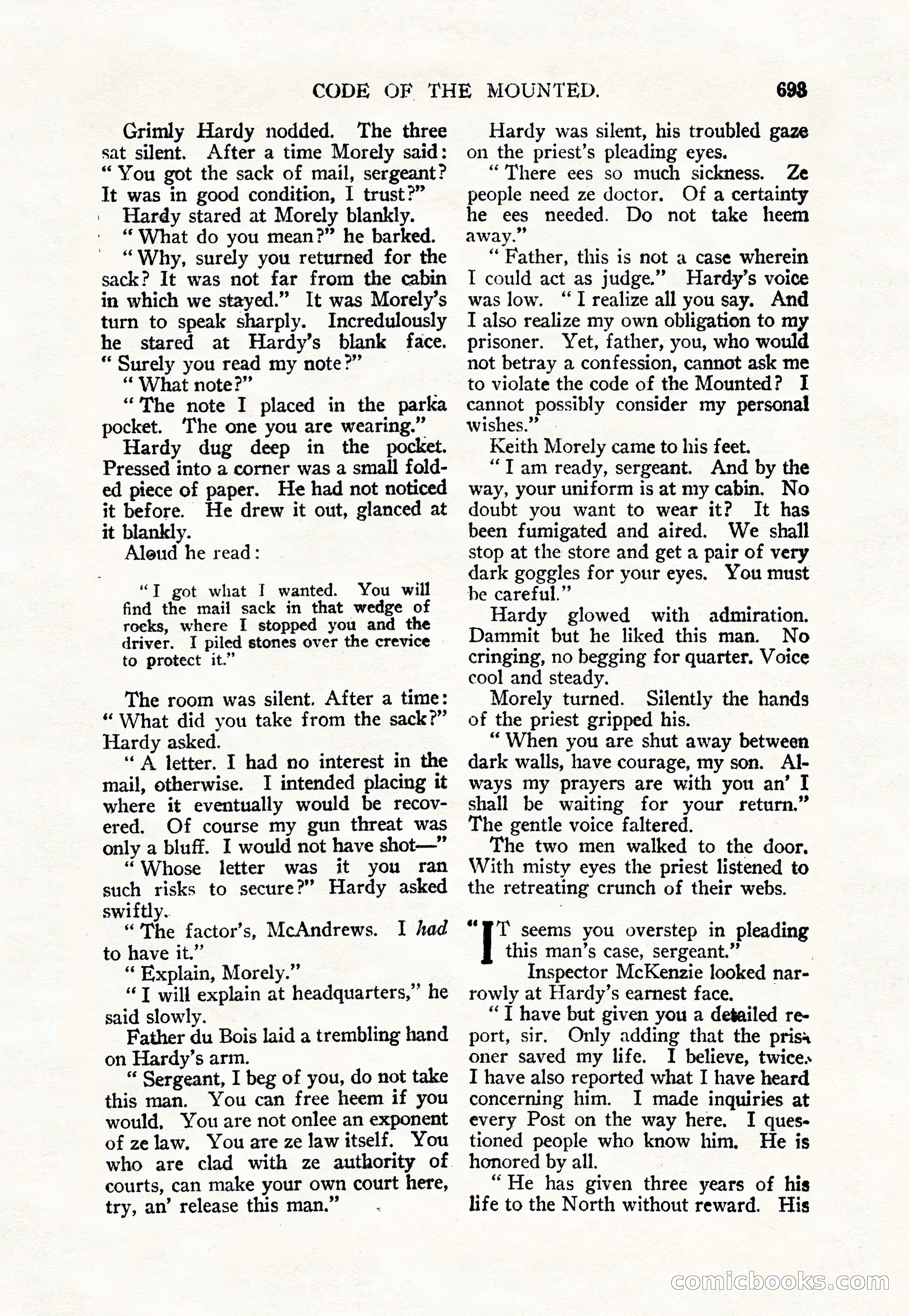 Argosy All-Story Weekly — page 127 of 156