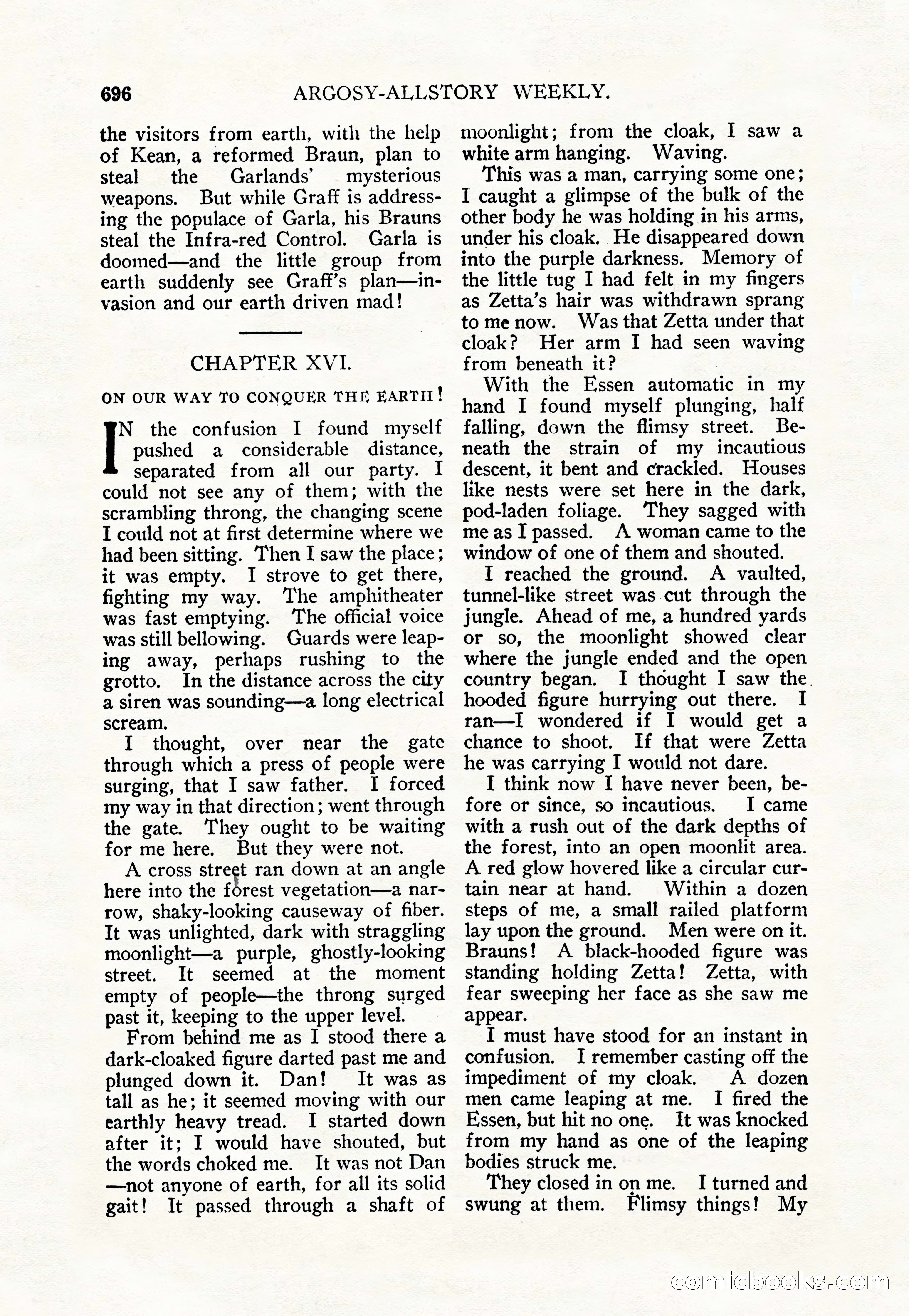 Argosy All-Story Weekly — page 130 of 156
