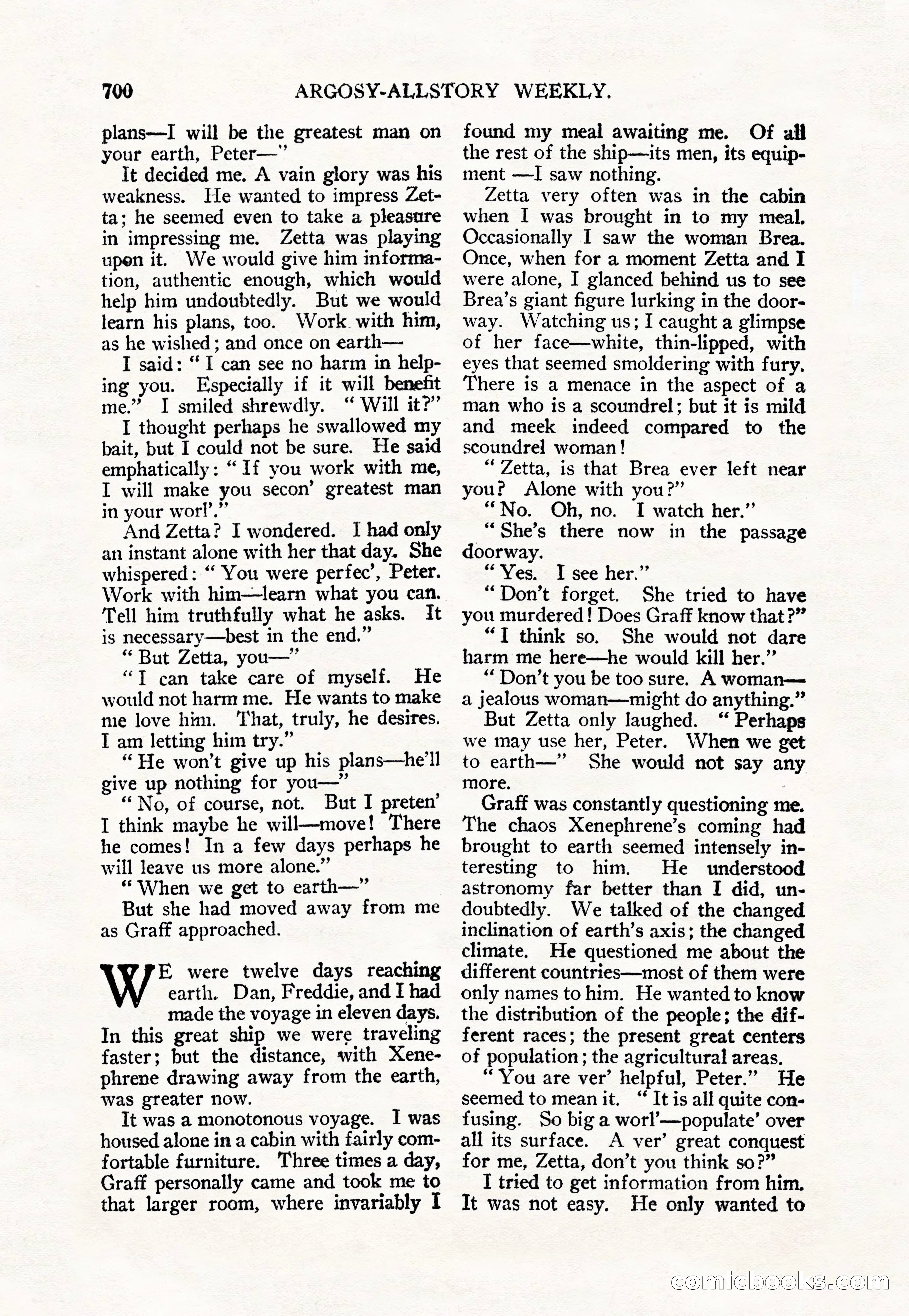 Argosy All-Story Weekly — page 134 of 156