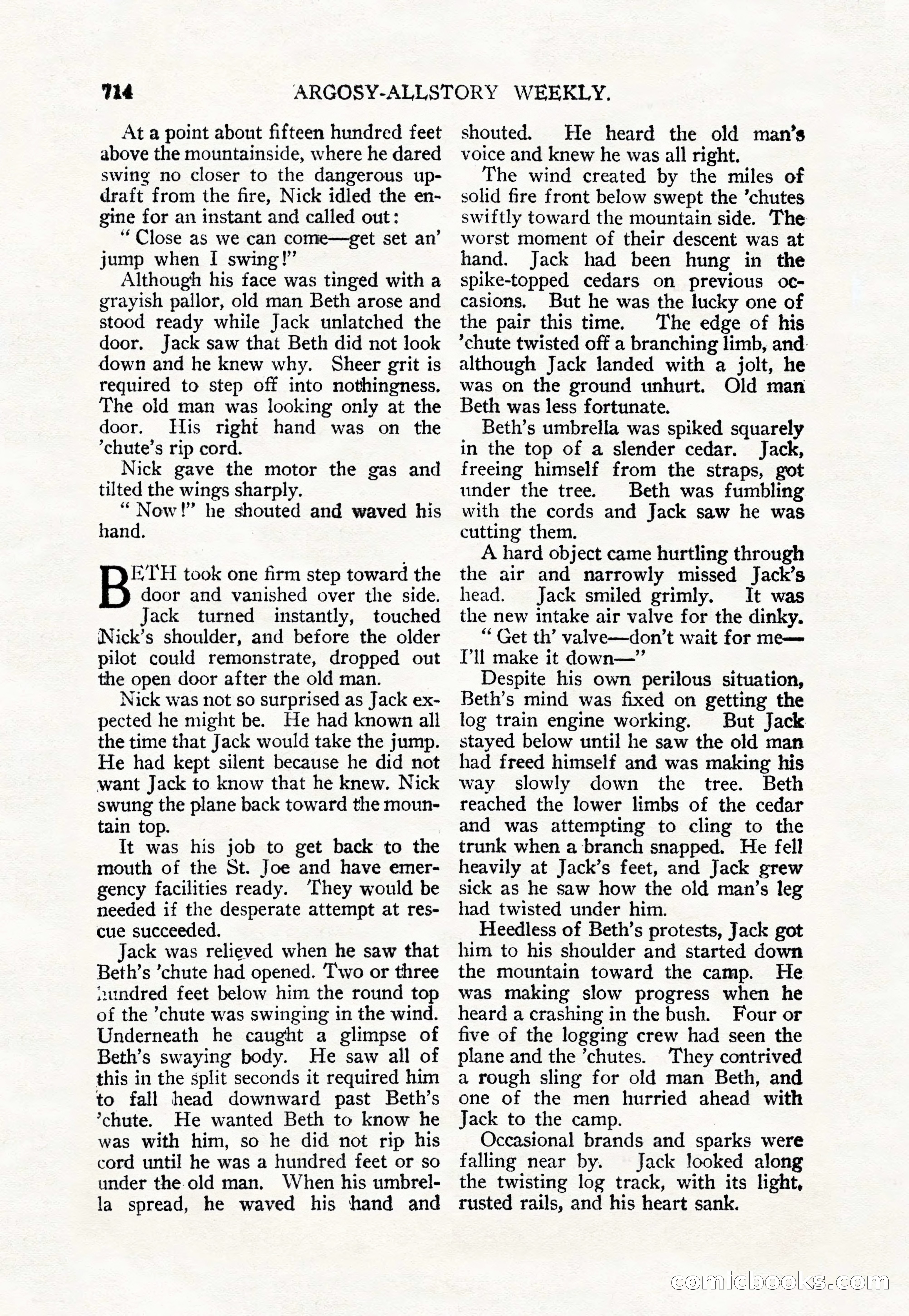 Argosy All-Story Weekly — page 148 of 156