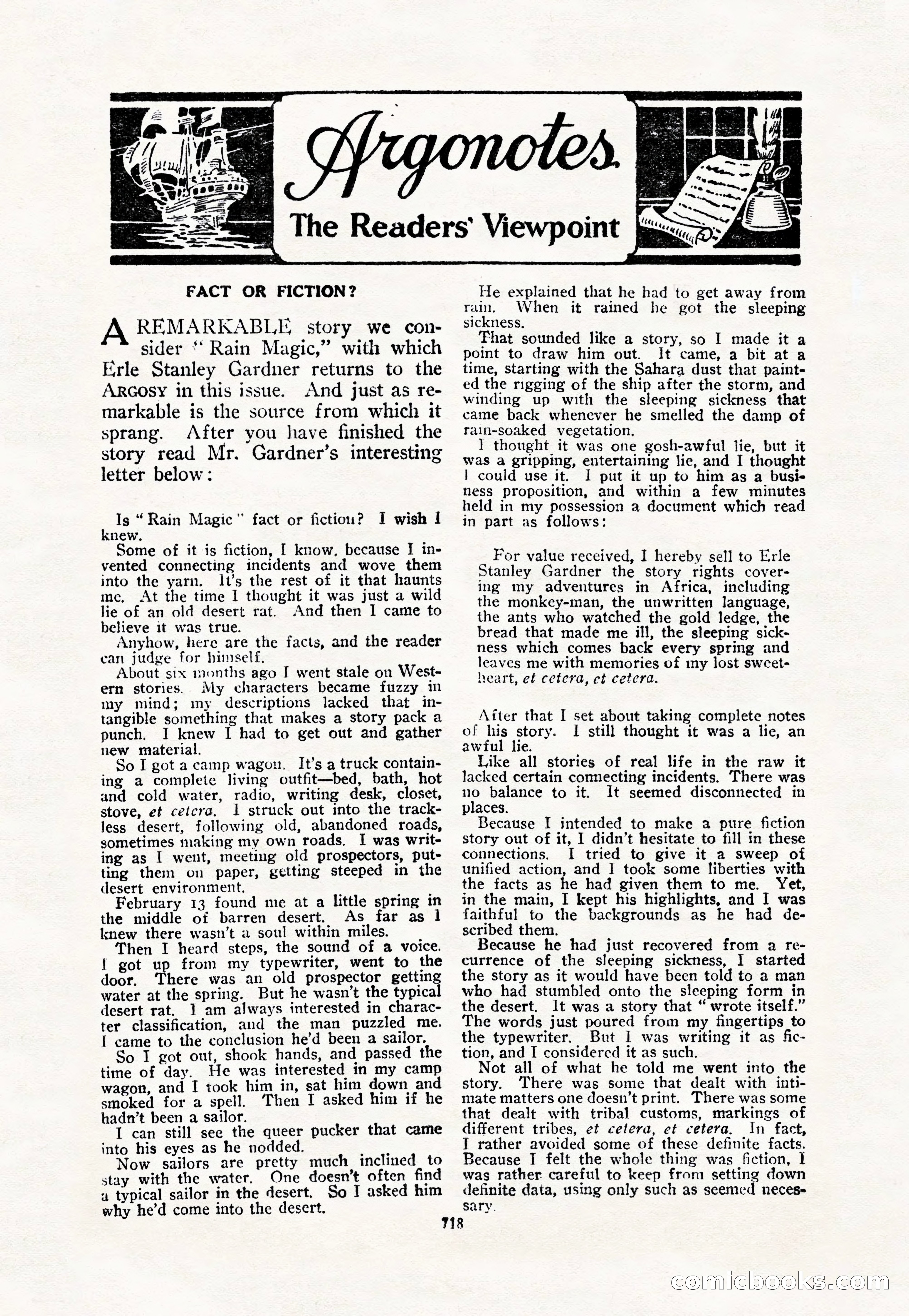 Argosy All-Story Weekly — page 152 of 156