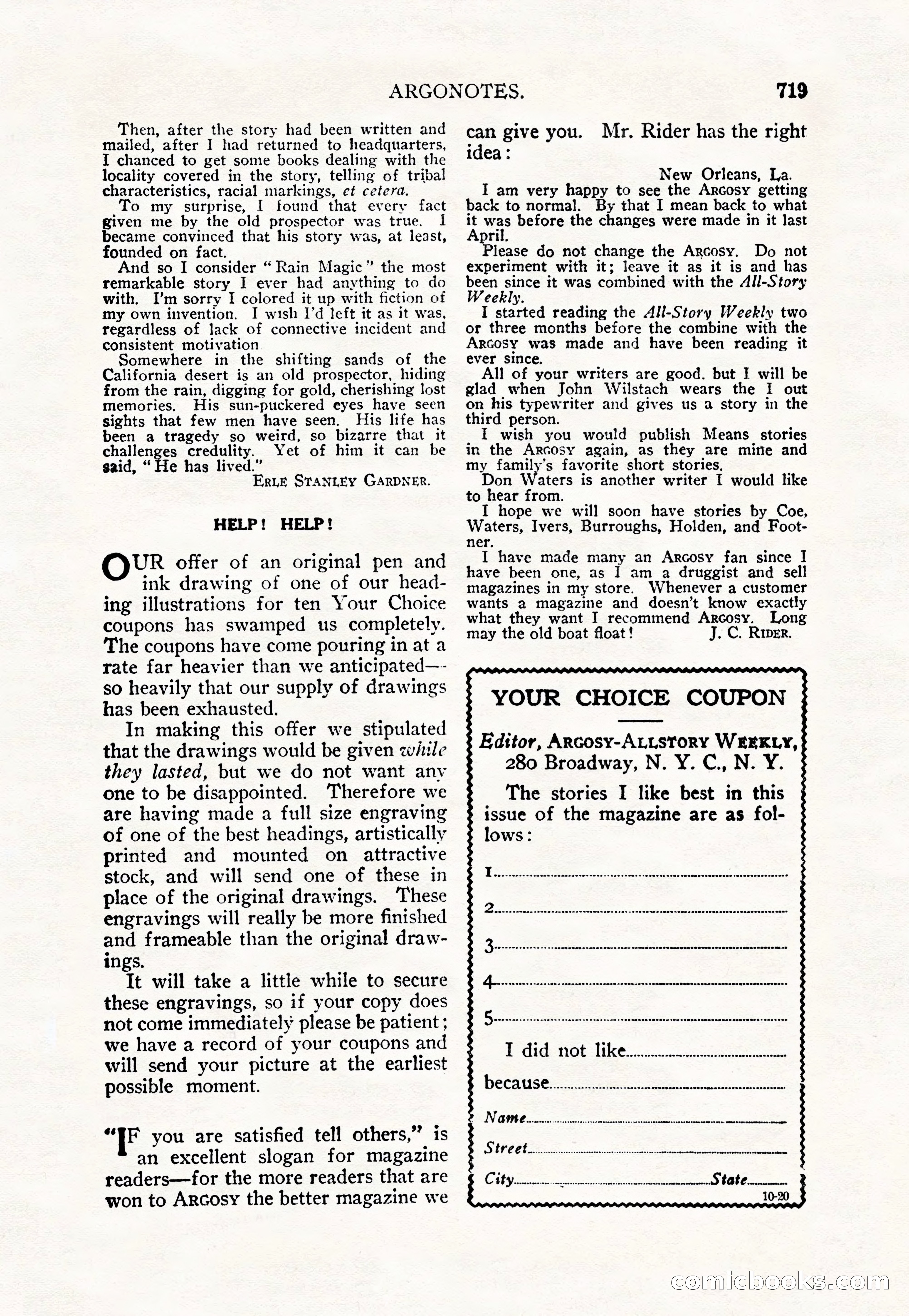 Argosy All-Story Weekly — page 153 of 156