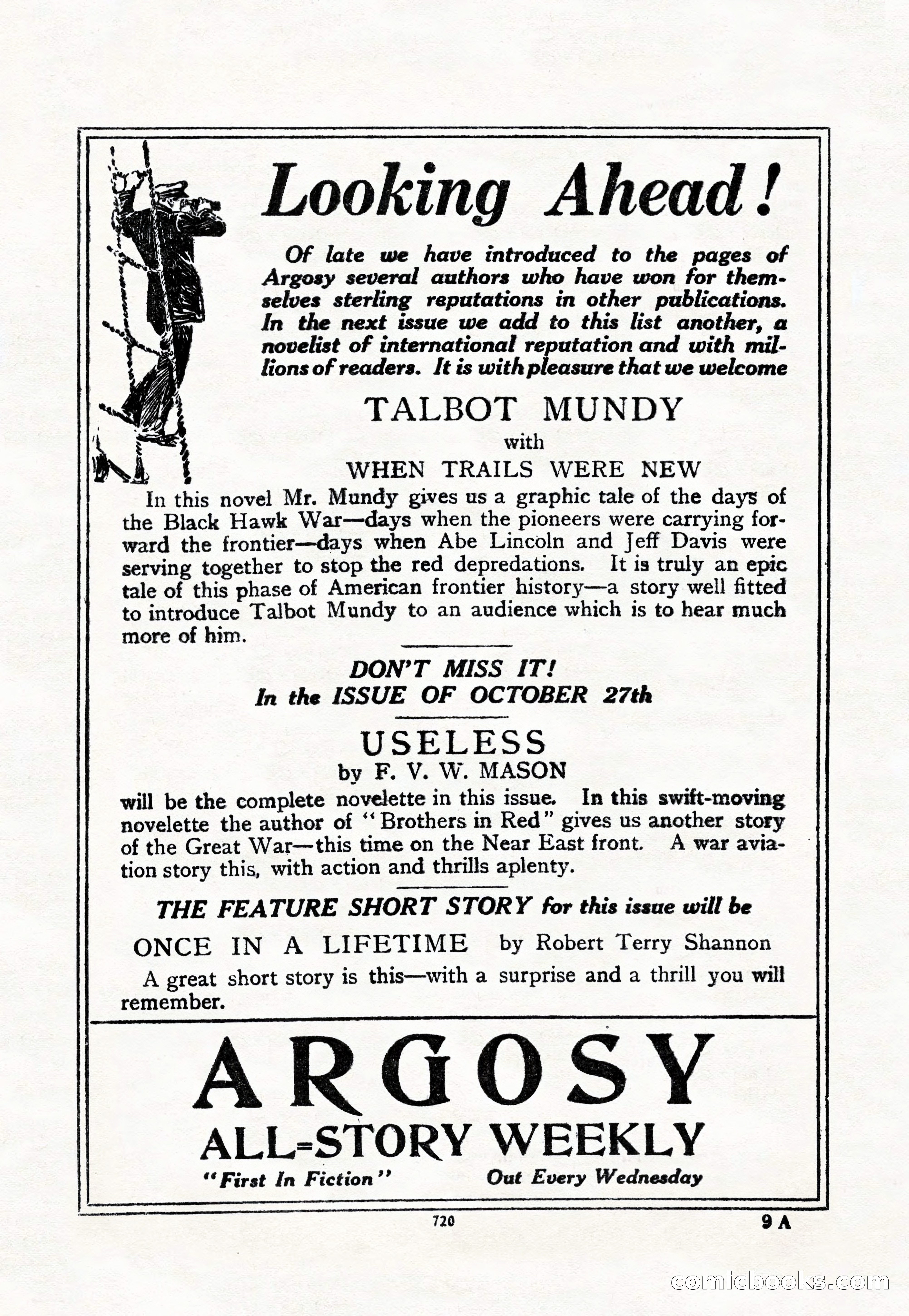 Argosy All-Story Weekly — page 154 of 156
