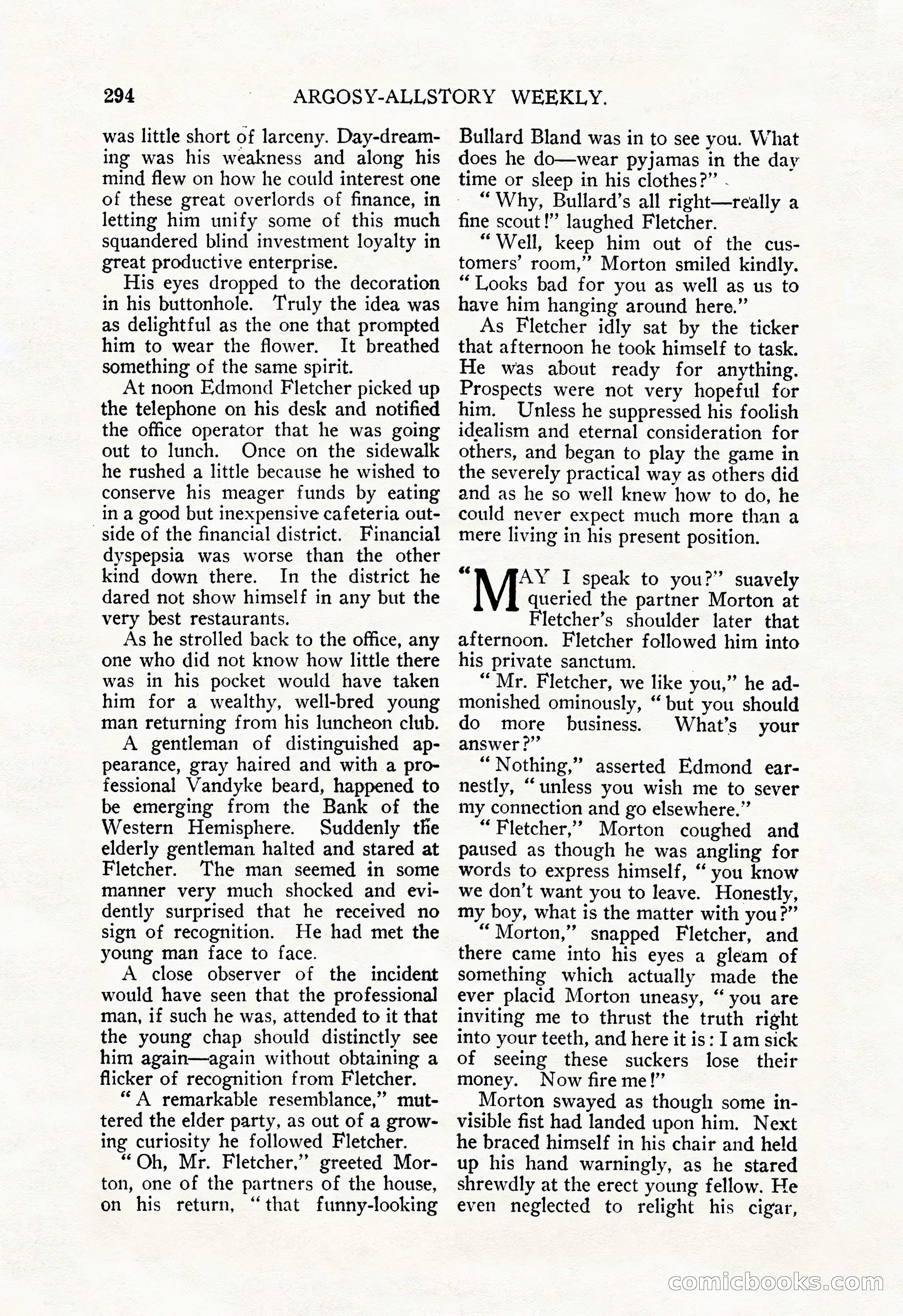 Argosy All-Story Weekly, December 29, 1928 — page 8 of 148