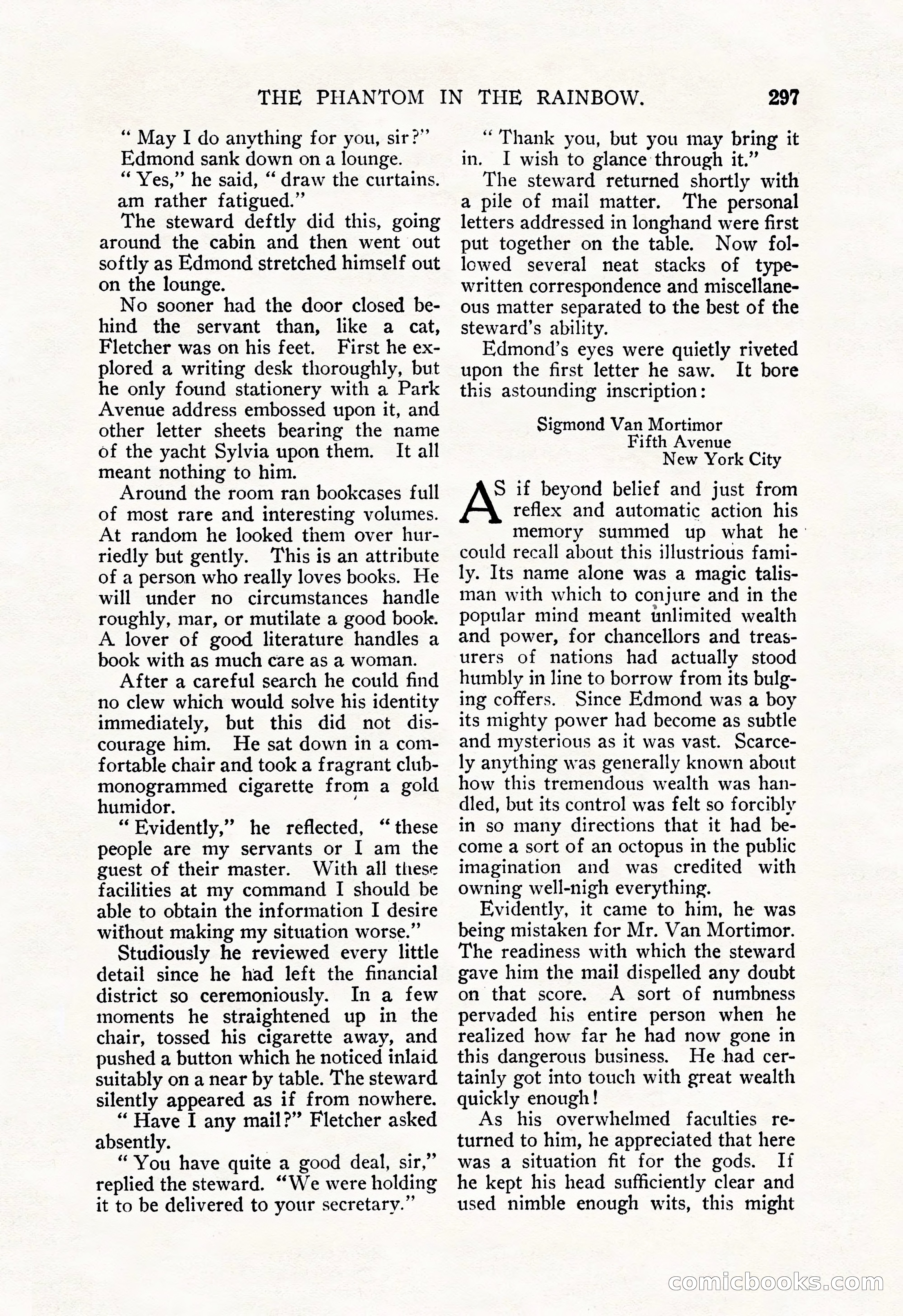 Argosy All-Story Weekly, December 29, 1928 — page 11 of 148