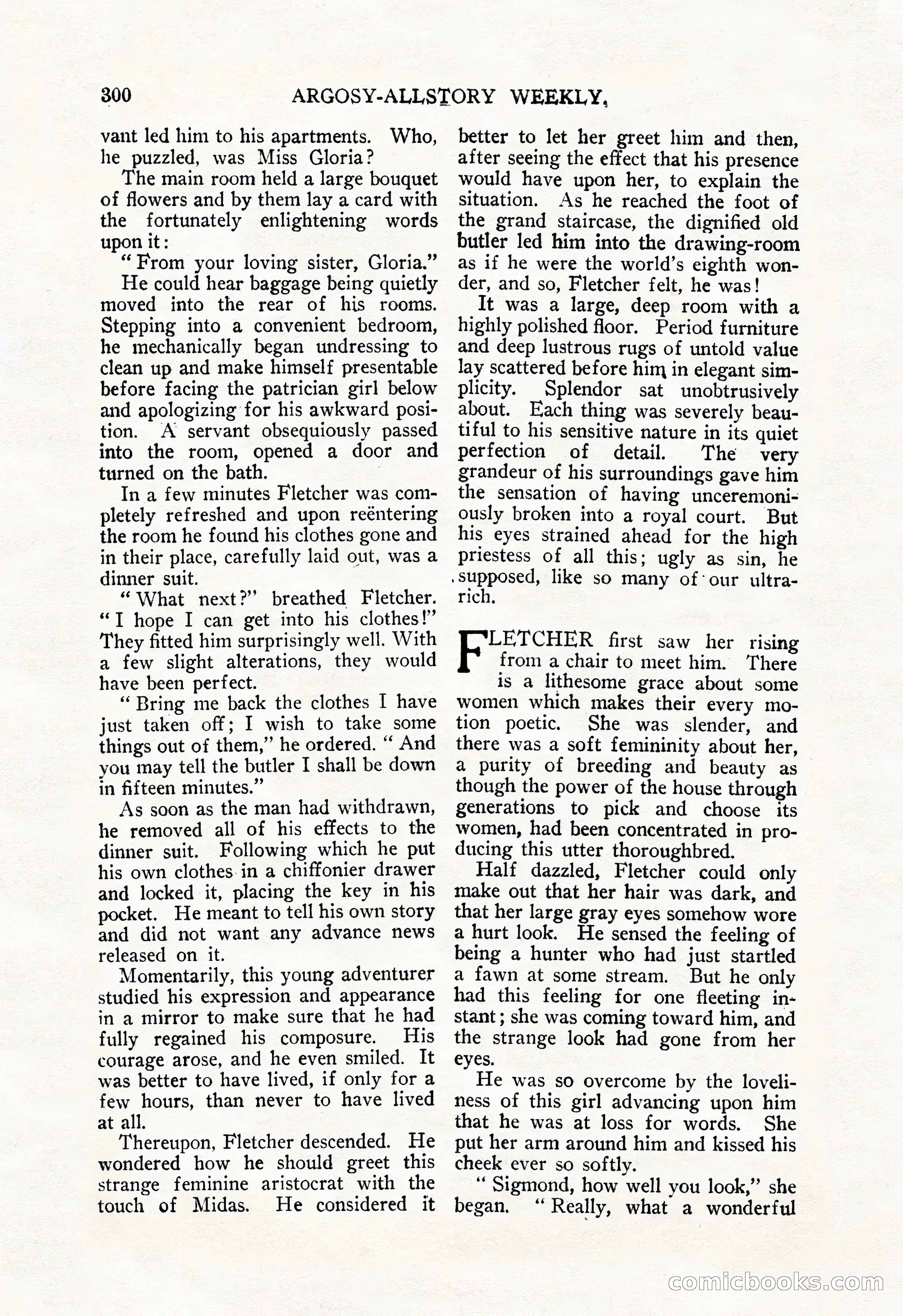 Argosy All-Story Weekly, December 29, 1928 — page 14 of 148