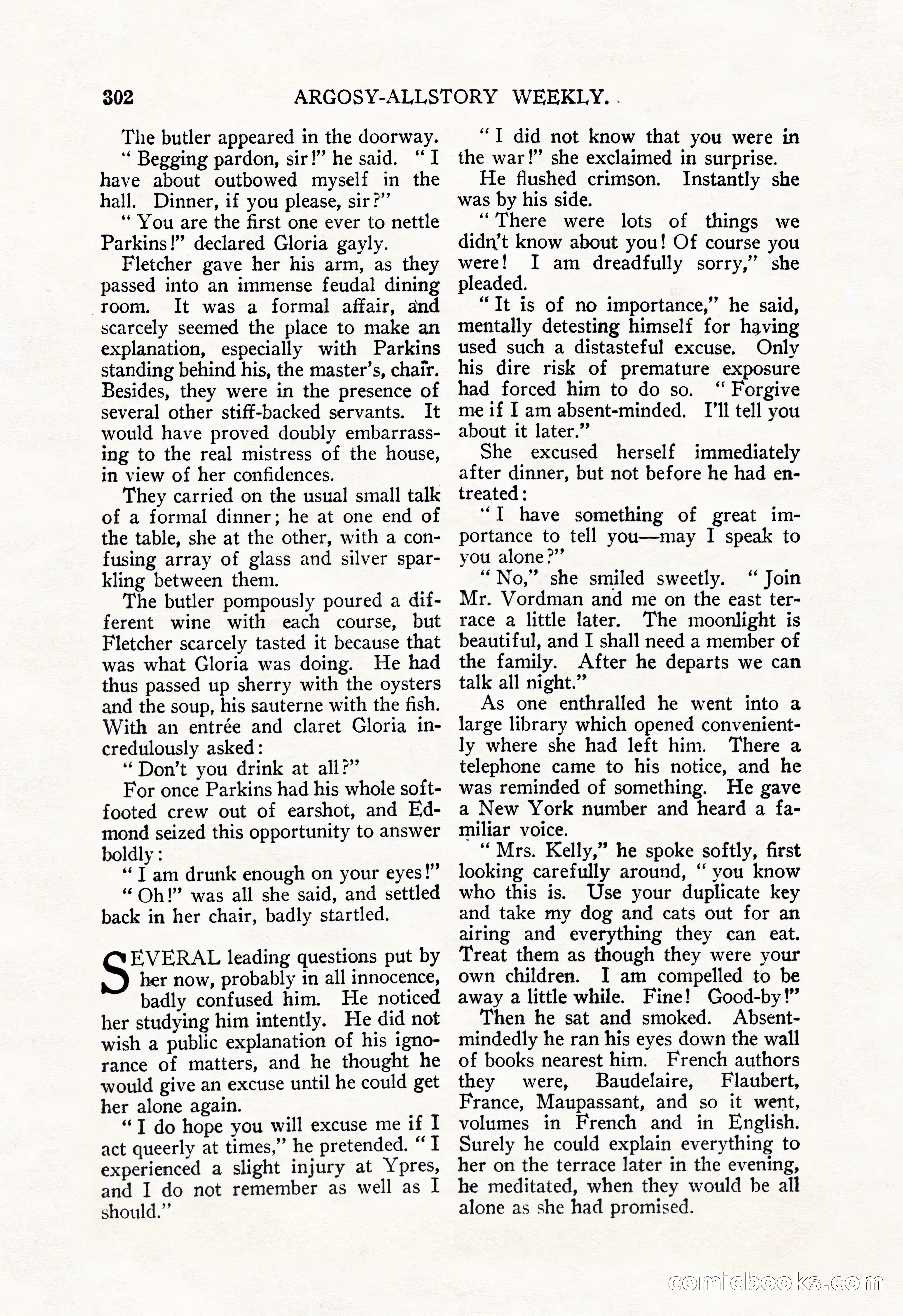 Argosy All-Story Weekly, December 29, 1928 — page 16 of 148