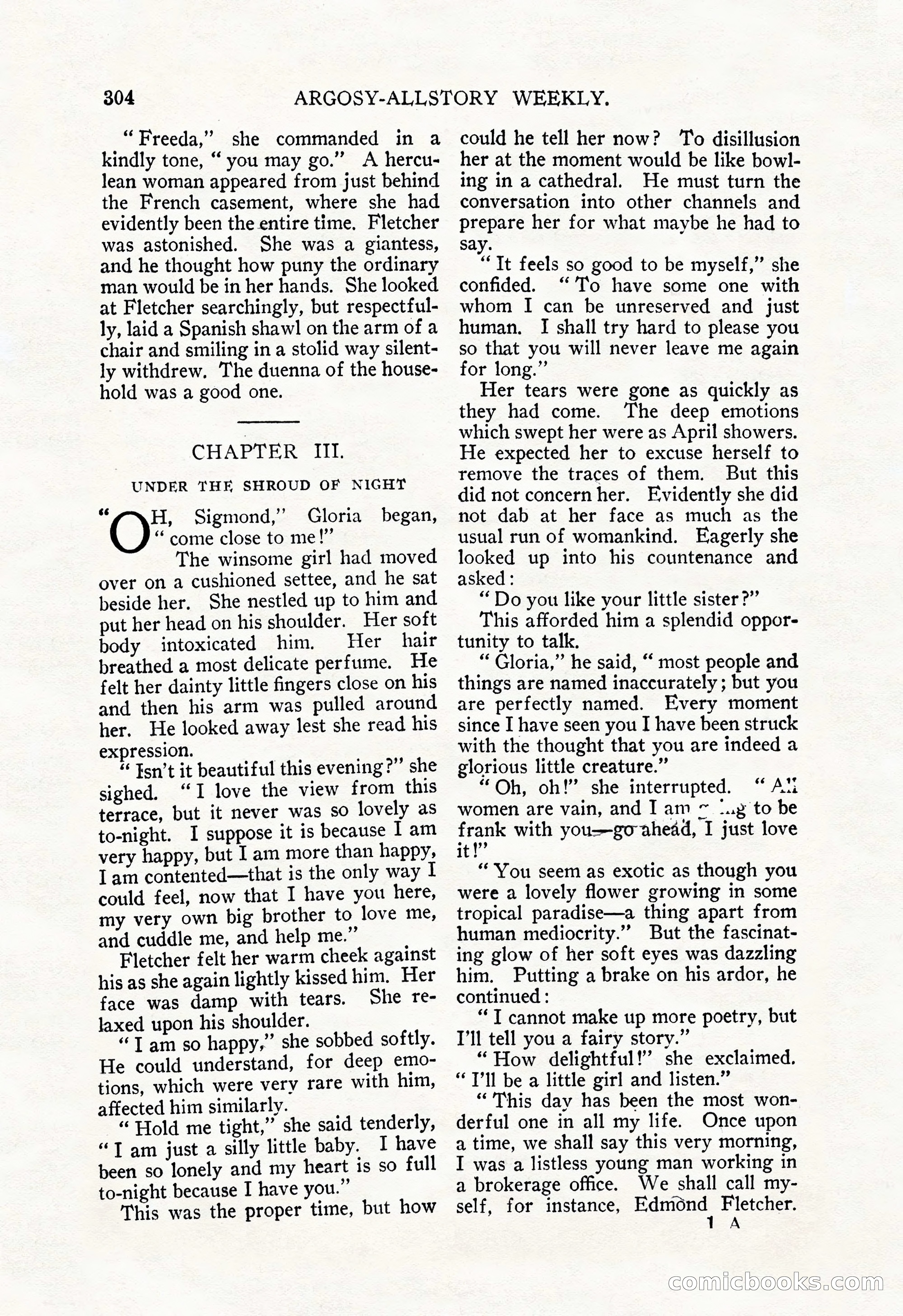 Argosy All-Story Weekly, December 29, 1928 — page 18 of 148
