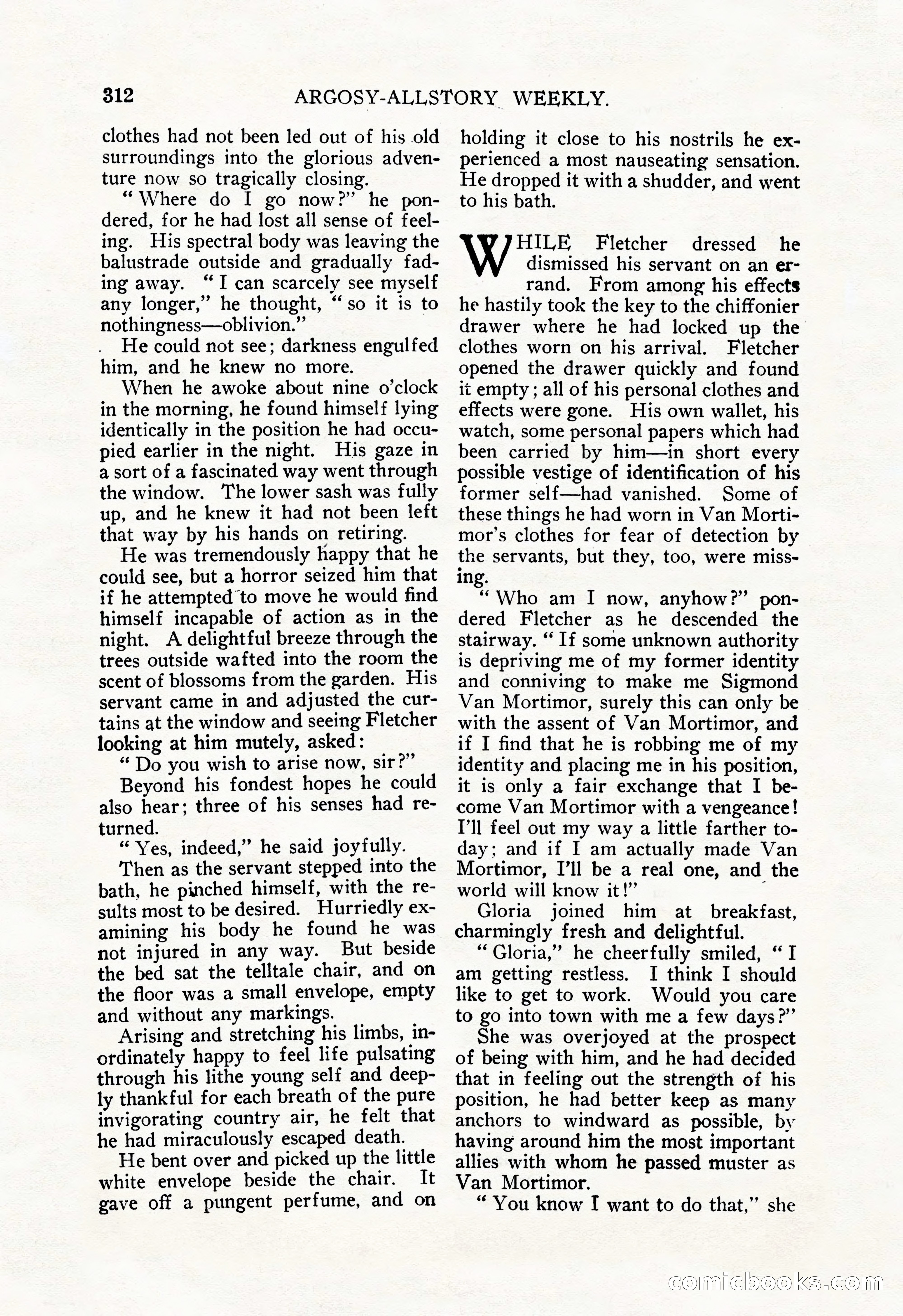 Argosy All-Story Weekly, December 29, 1928 — page 26 of 148