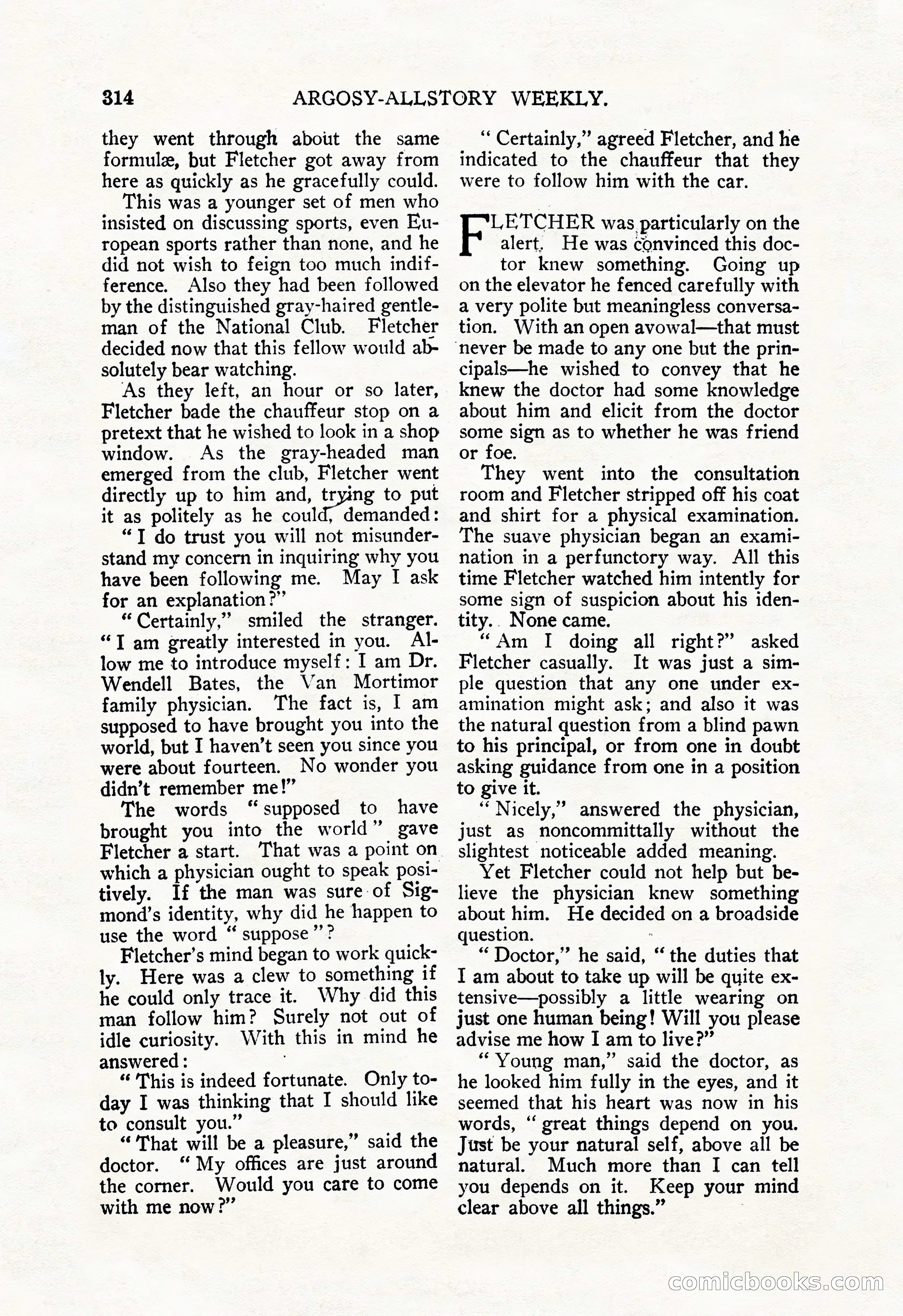 Argosy All-Story Weekly, December 29, 1928 — page 28 of 148
