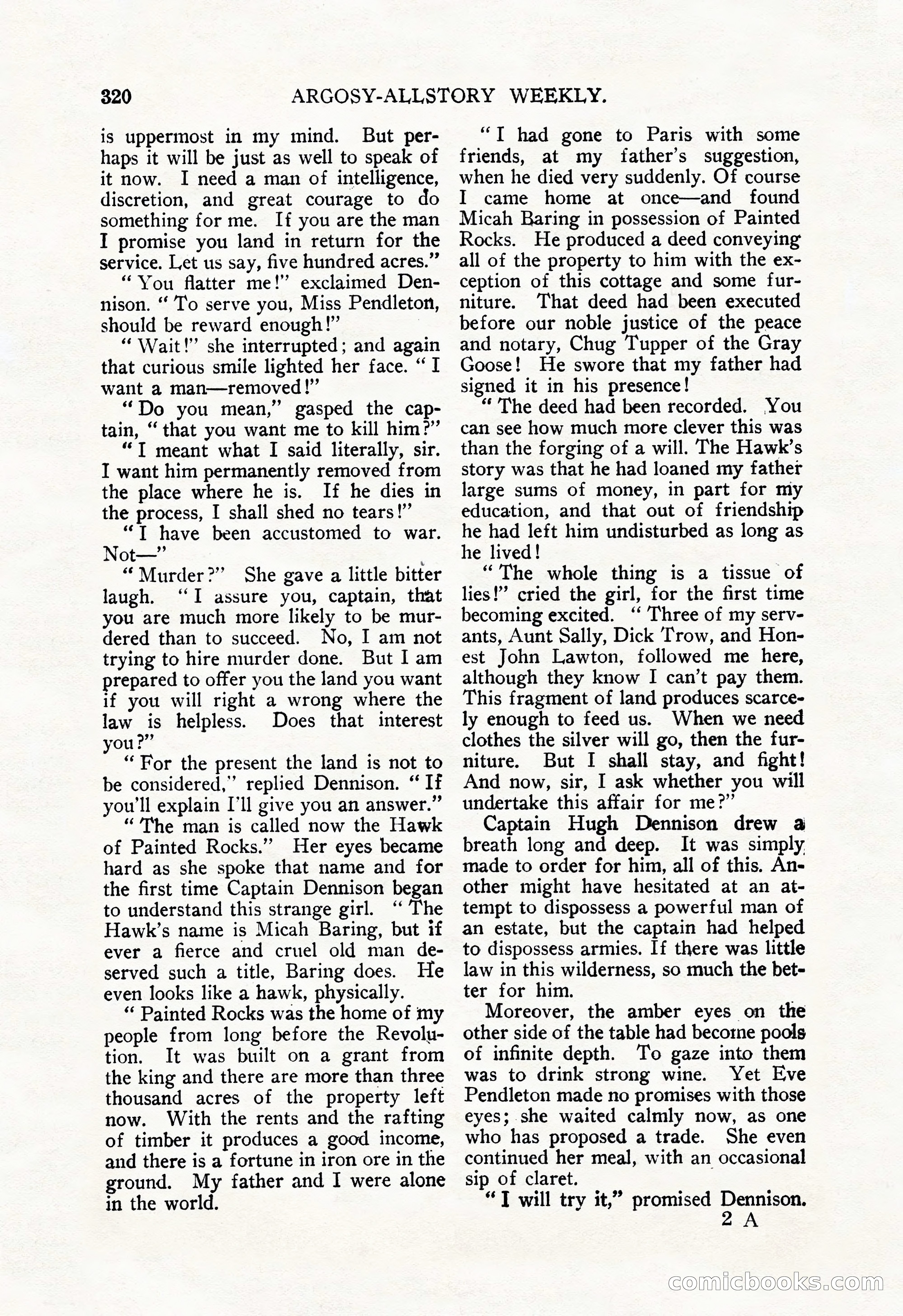 Argosy All-Story Weekly, December 29, 1928 — page 34 of 148