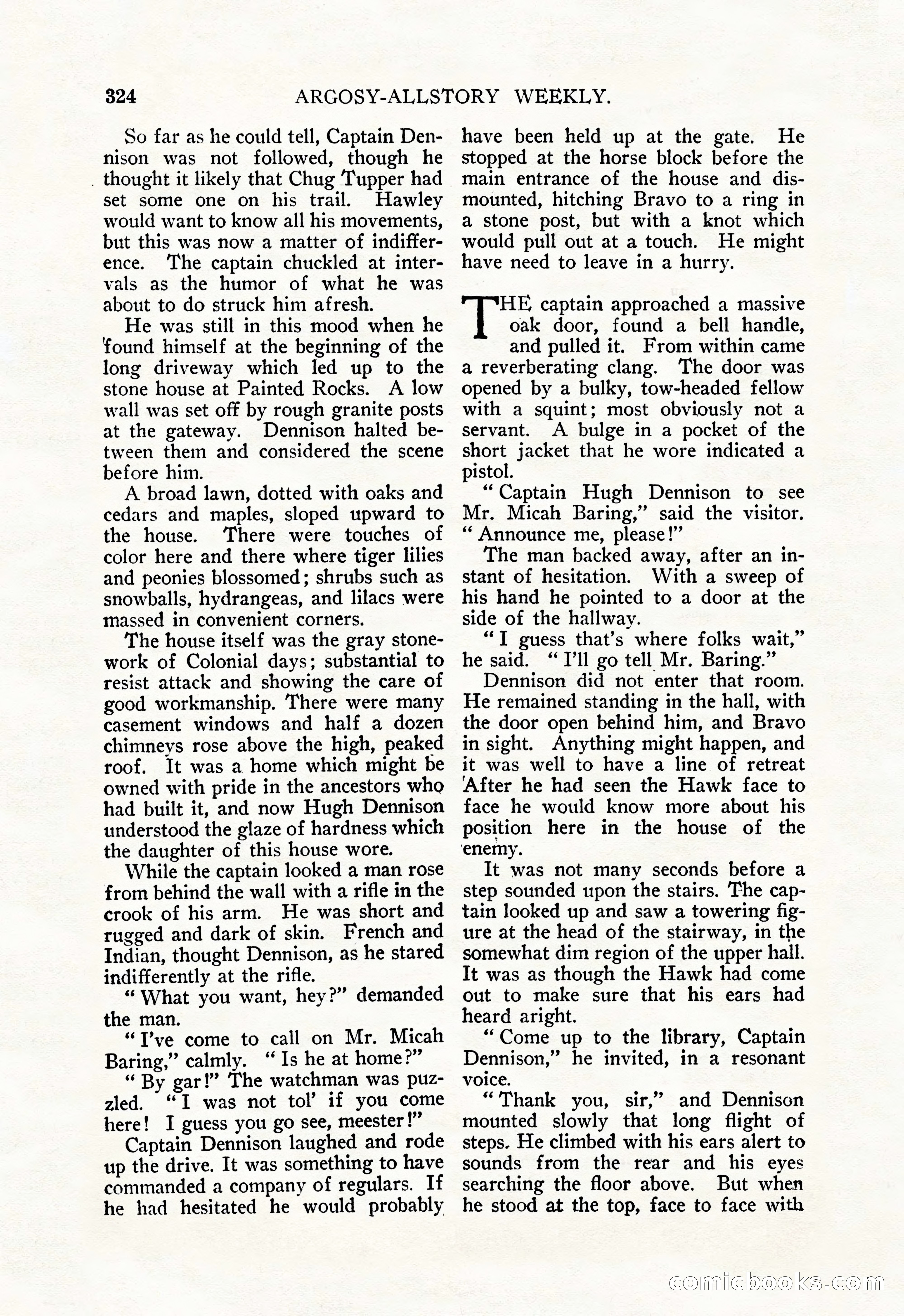 Argosy All-Story Weekly, December 29, 1928 — page 38 of 148