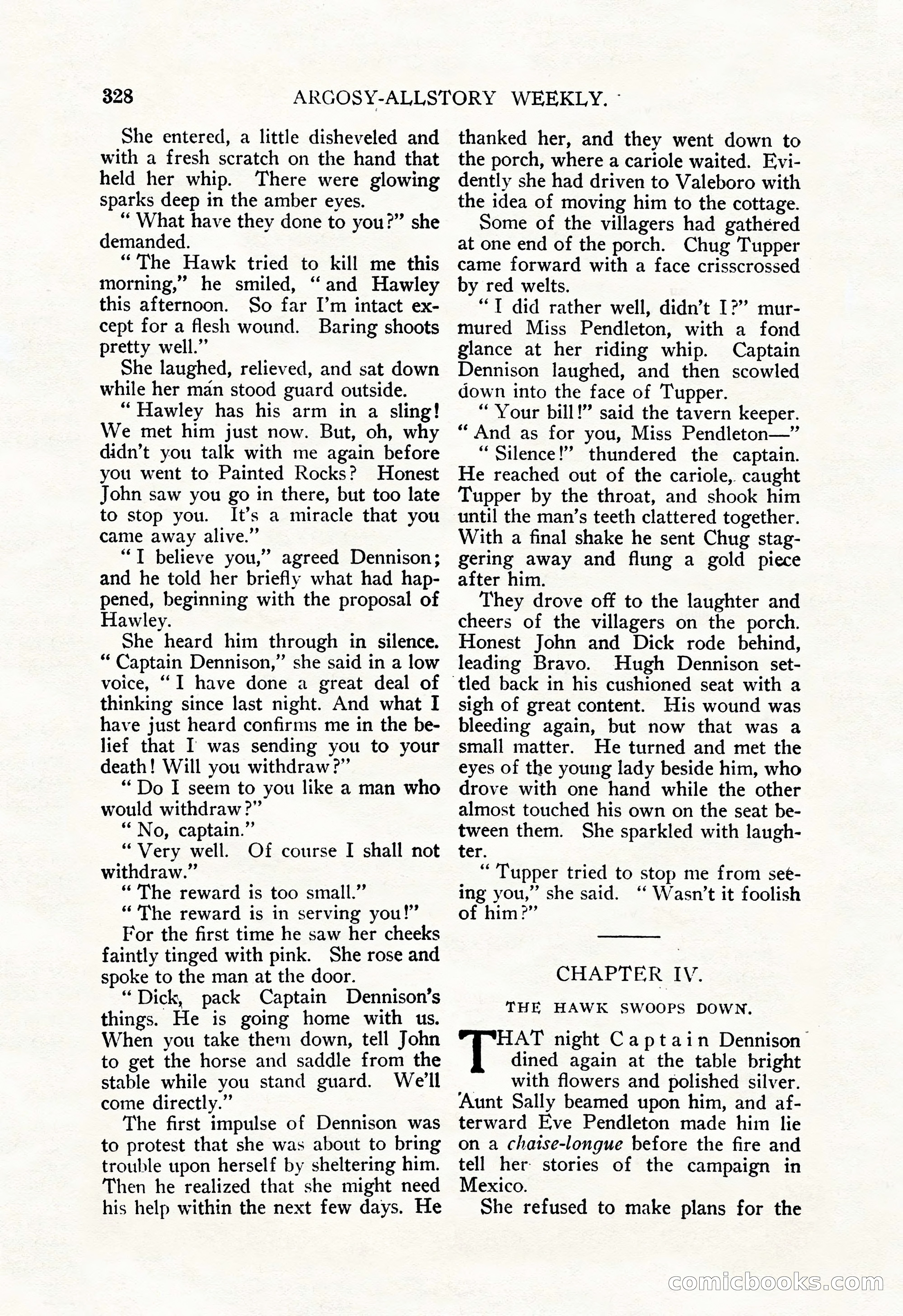 Argosy All-Story Weekly, December 29, 1928 — page 42 of 148