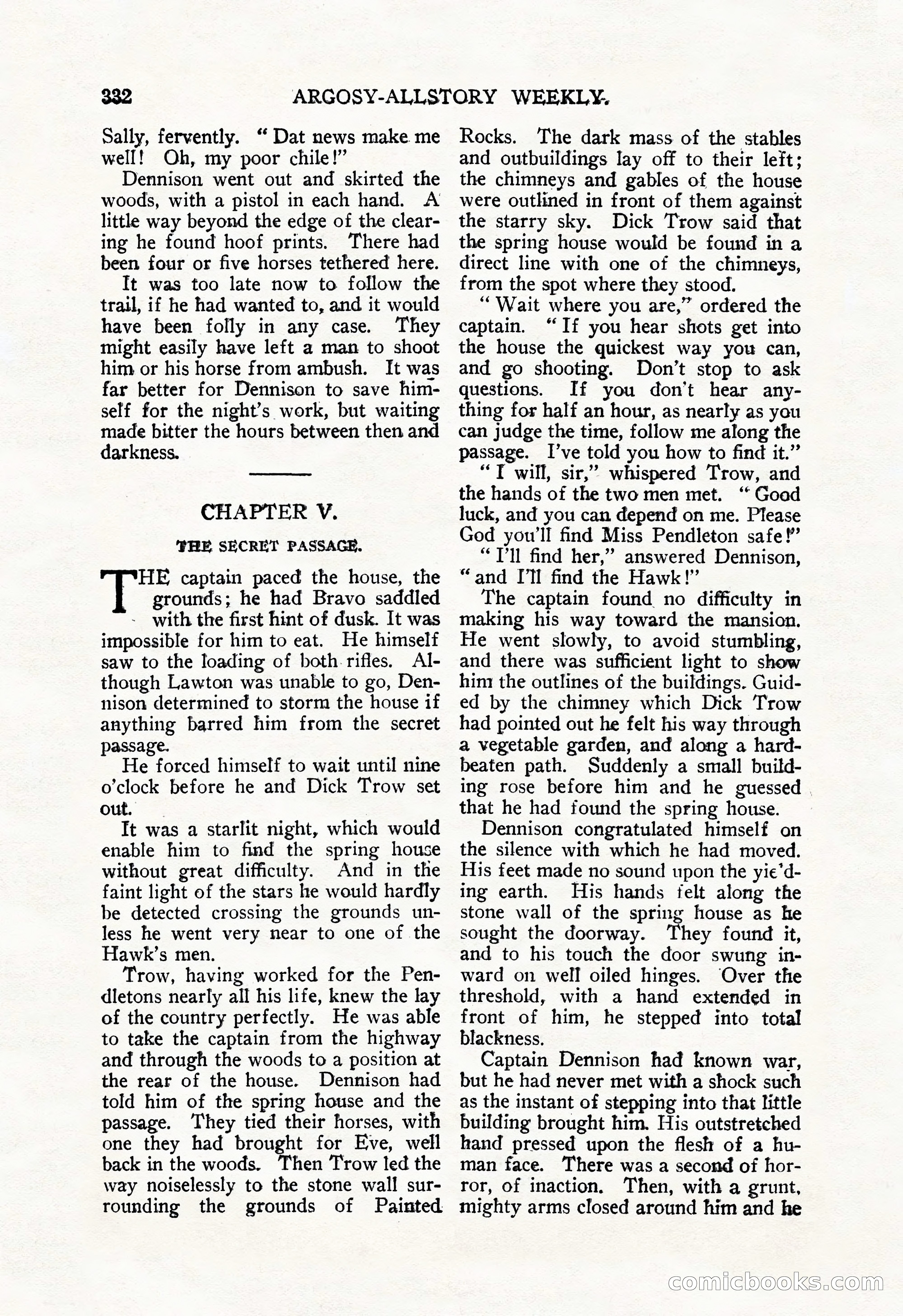 Argosy All-Story Weekly, December 29, 1928 — page 46 of 148