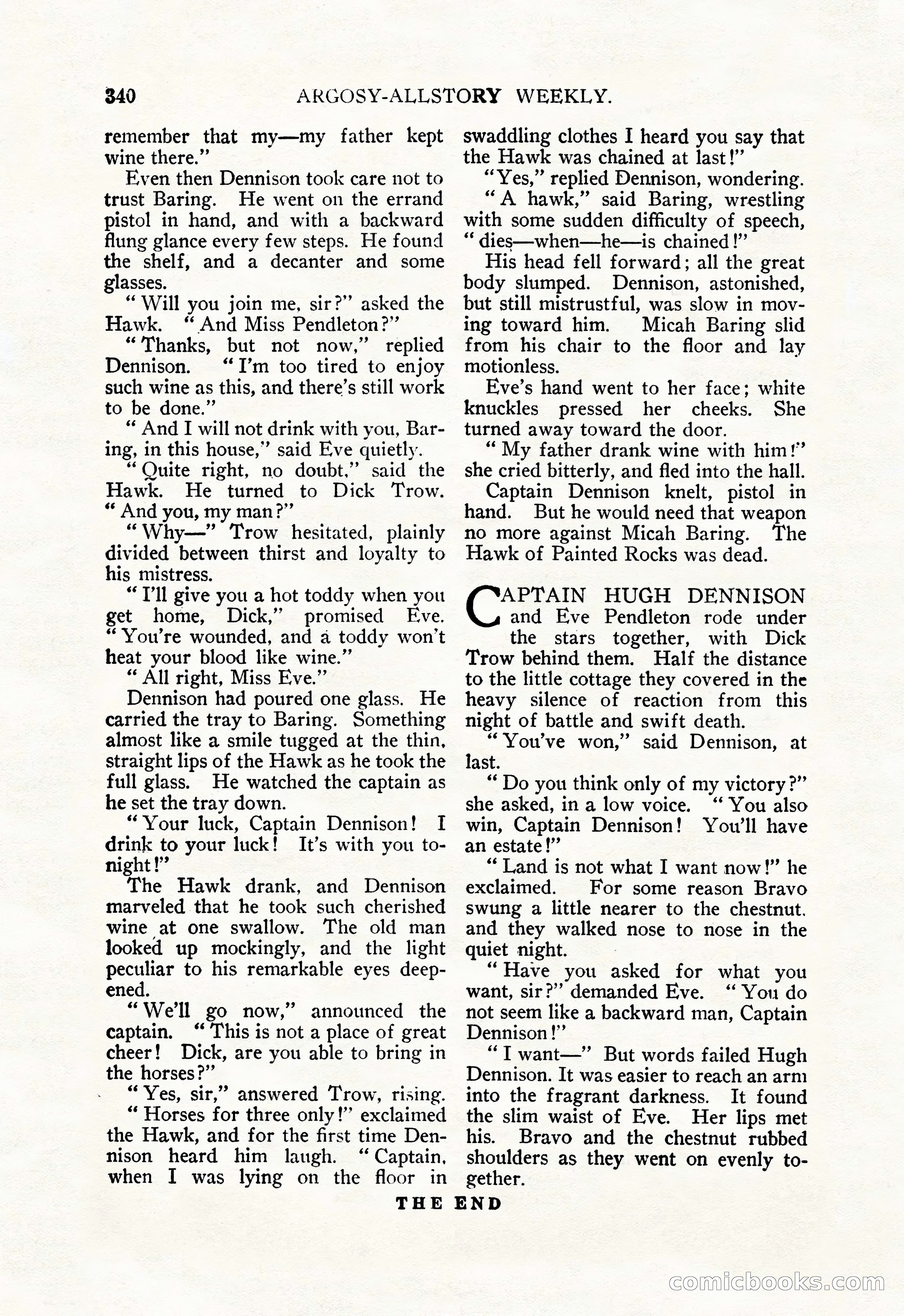 Argosy All-Story Weekly, December 29, 1928 — page 54 of 148