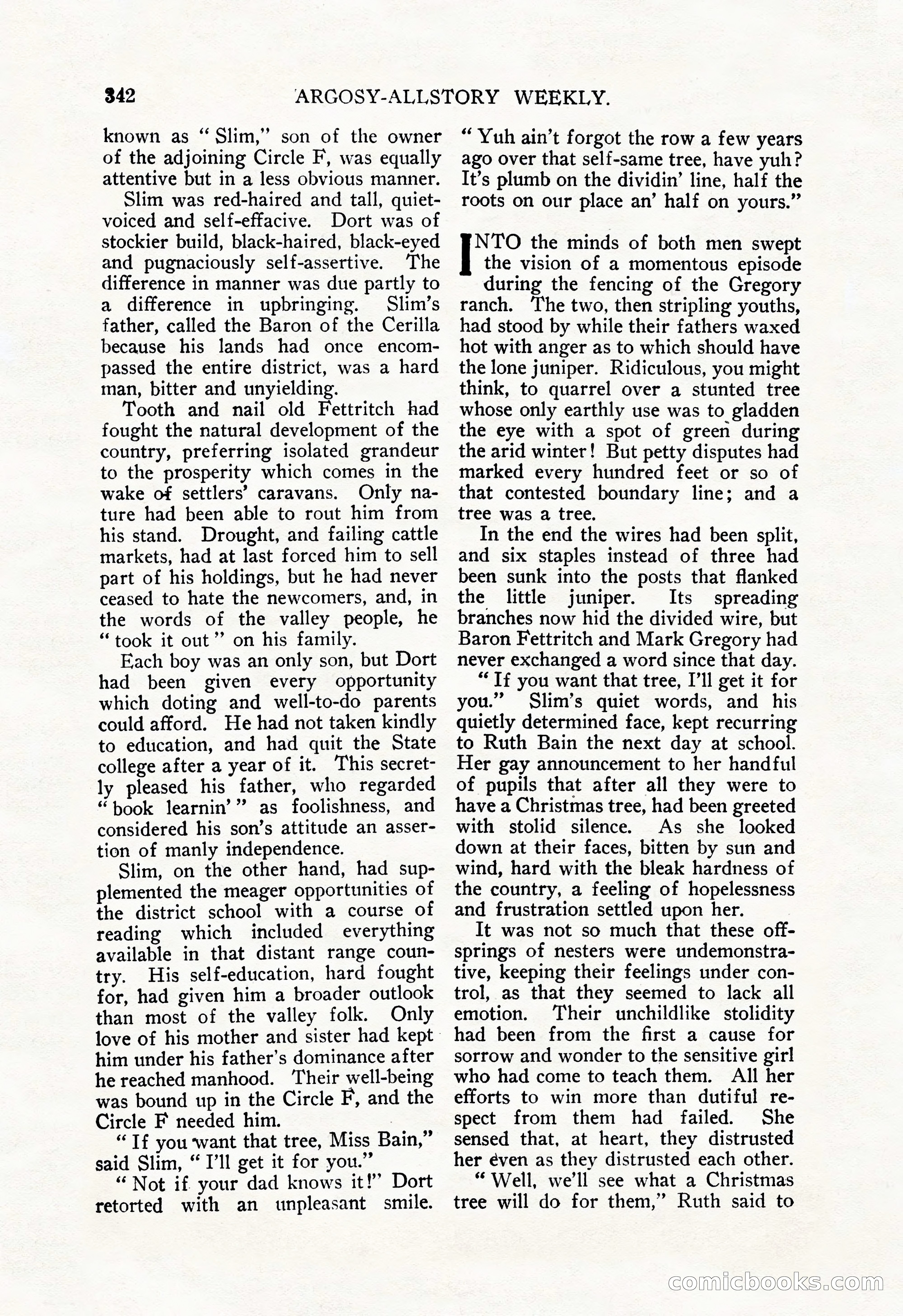 Argosy All-Story Weekly, December 29, 1928 — page 56 of 148